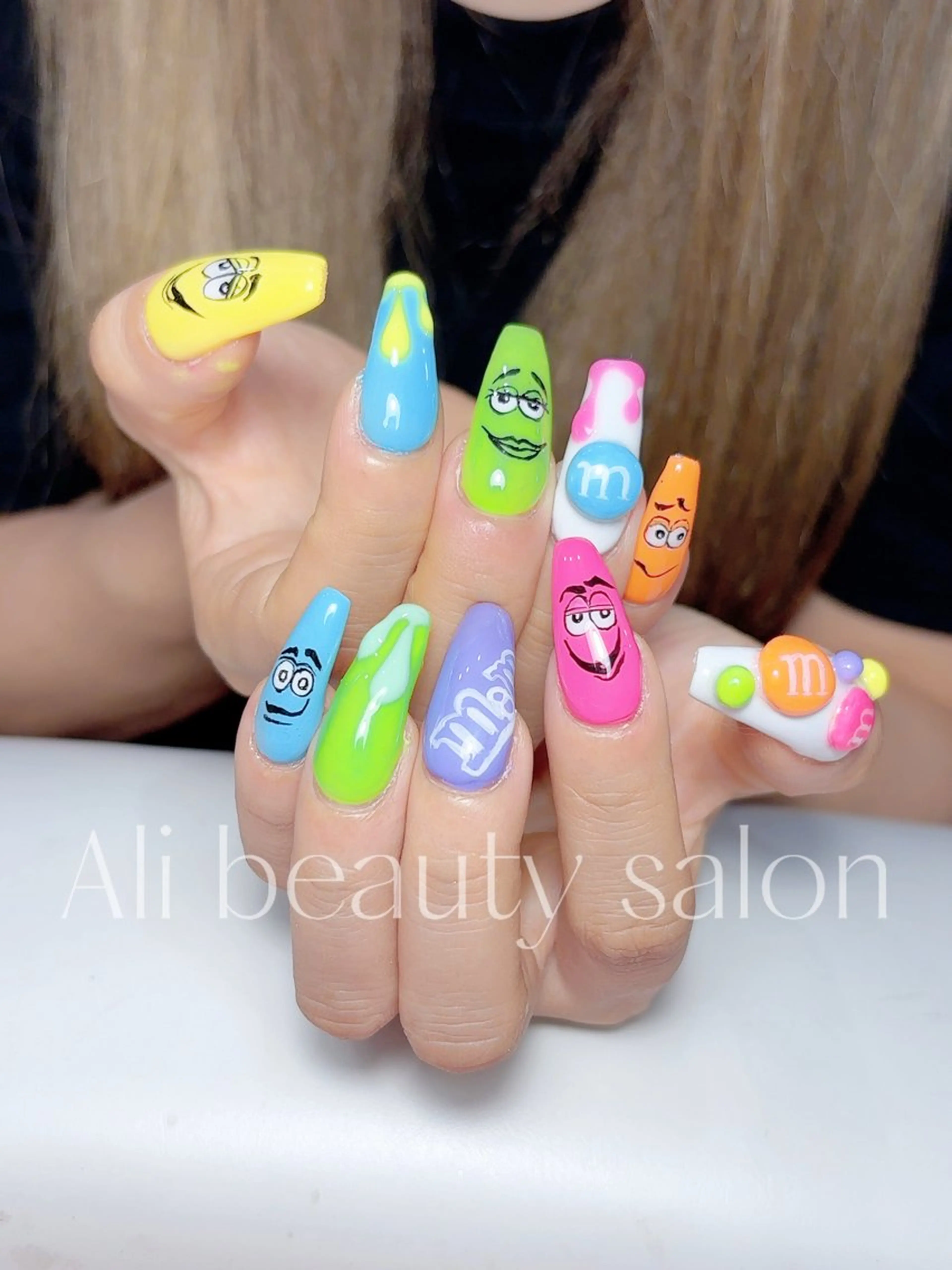 ネイル アートネイル 持ち込み Ali 新小岩 ネイル専門のネイルデザイン