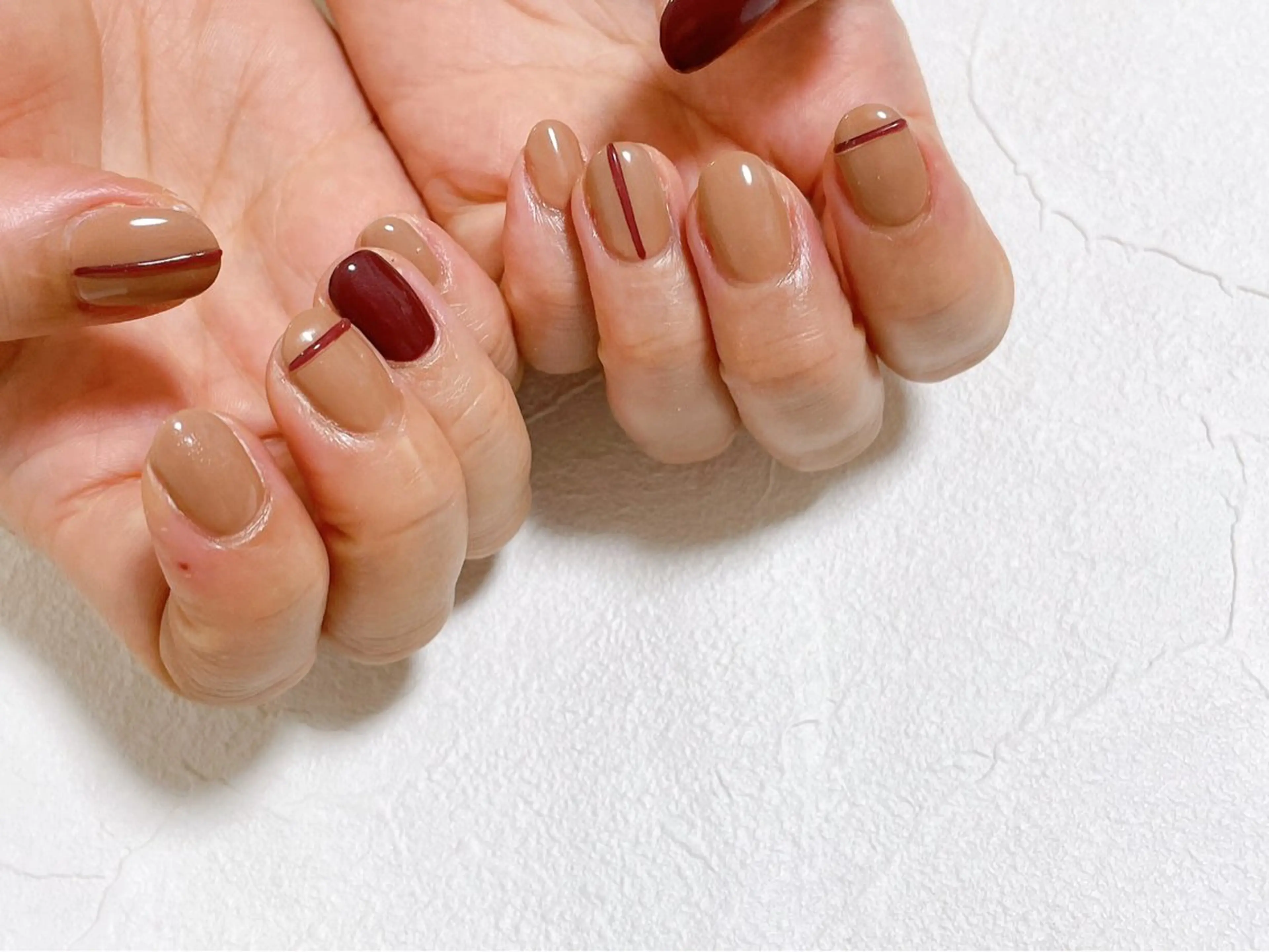 ネイル オーロラネイル フットネイル フレンチネイル ジェルネイル 韓国ネイル ハンドネイル kikinail 溝の口のネイルデザイン