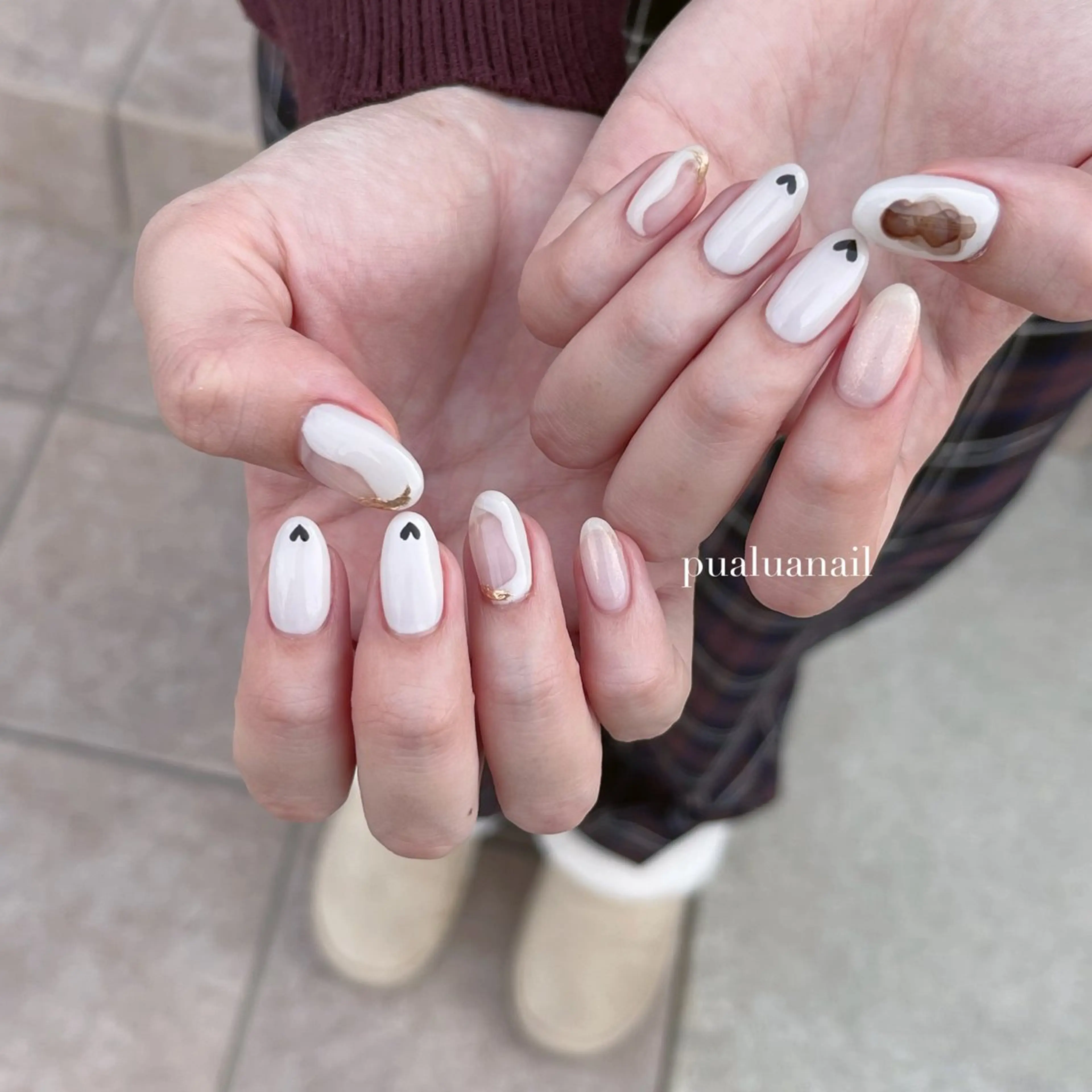 ネイル ハンドネイル pualua miharuのネイルデザイン