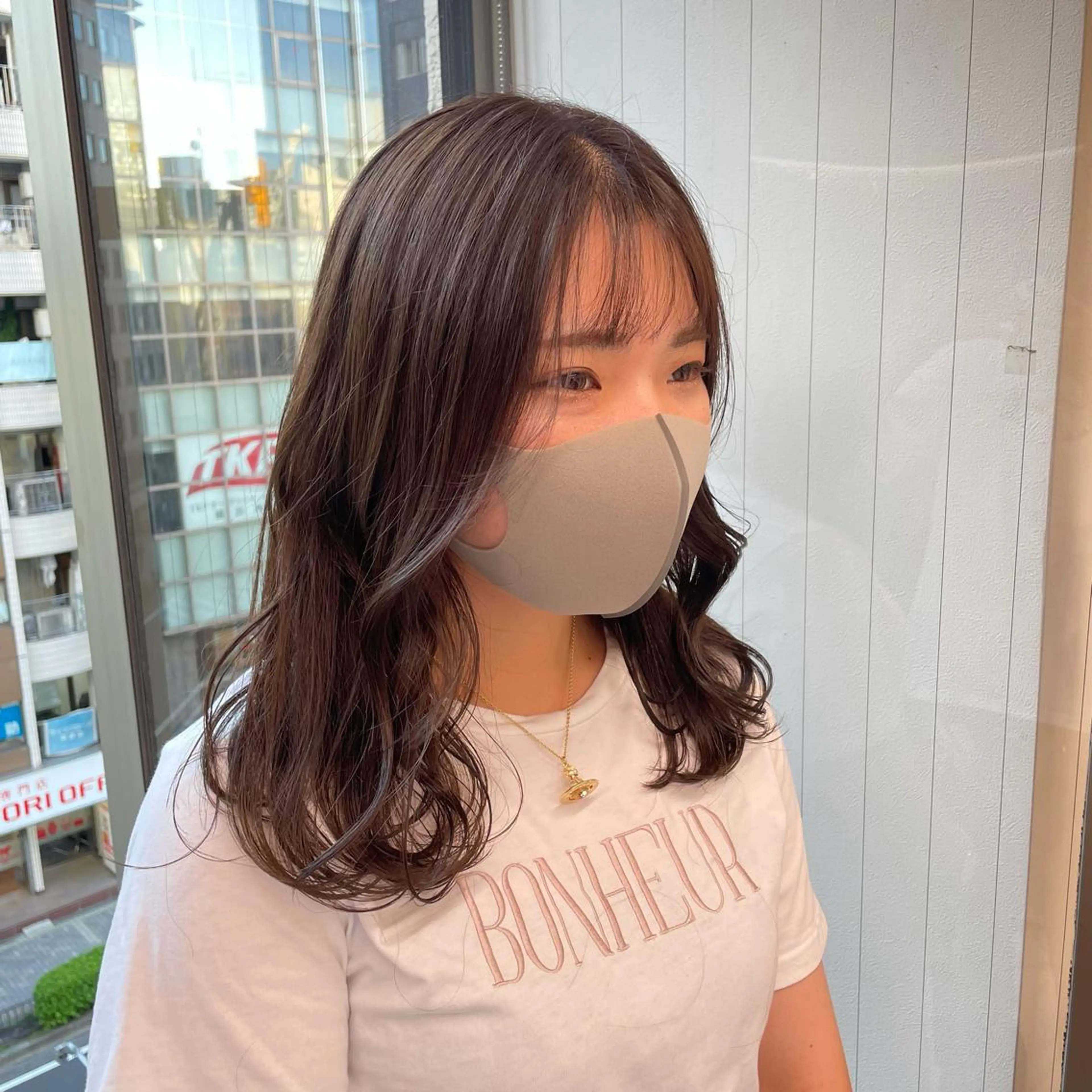 ロング カラー *モデル募集🤍横浜 透明感カラー🫧のヘアスタイル