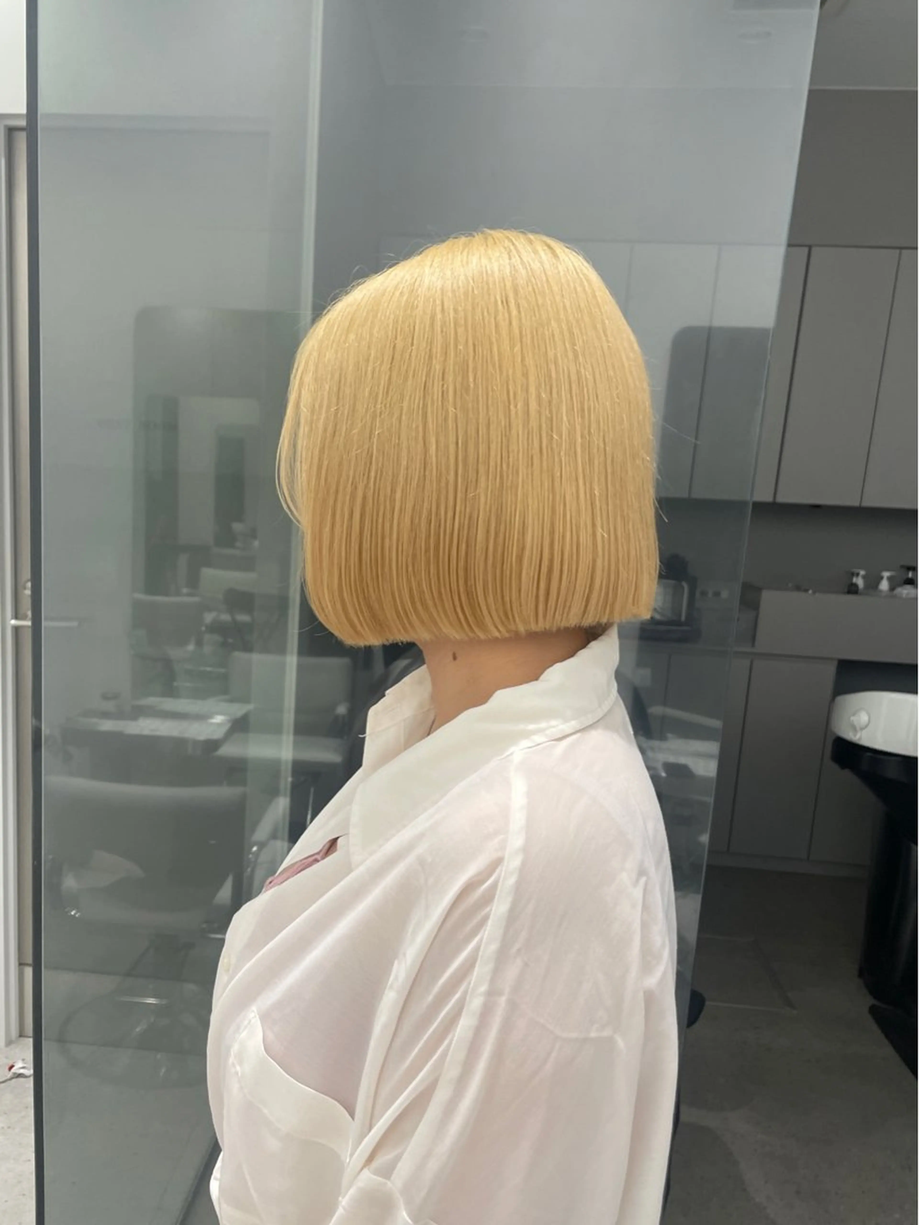ショート ボブ カット ヘアカラー Lyuck ⋆✦ HIROMIのヘアスタイル