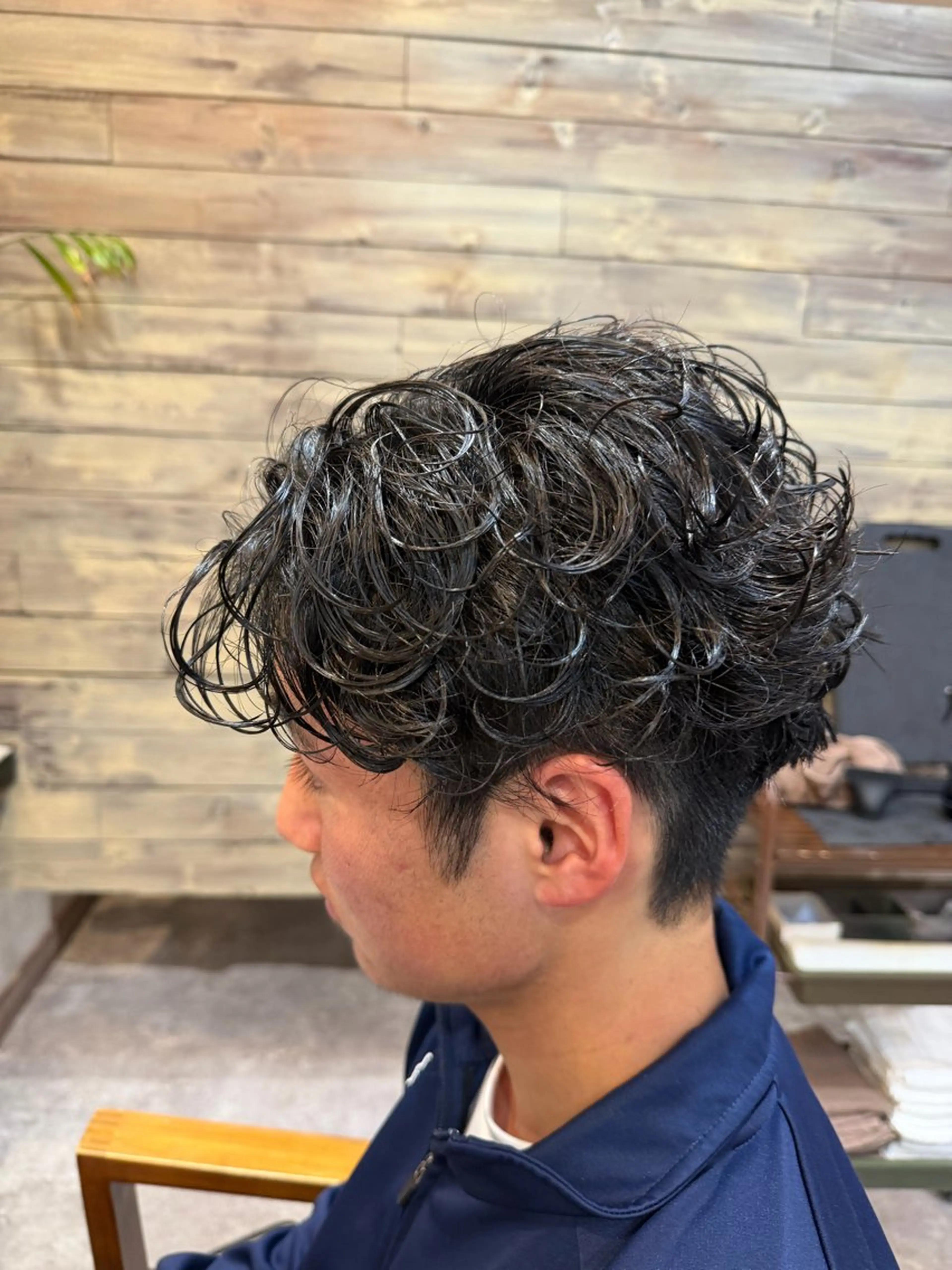メンズ メンズパーマ カット パーマ メンズ指名多数 ✂︎松本明日翔のヘアスタイル