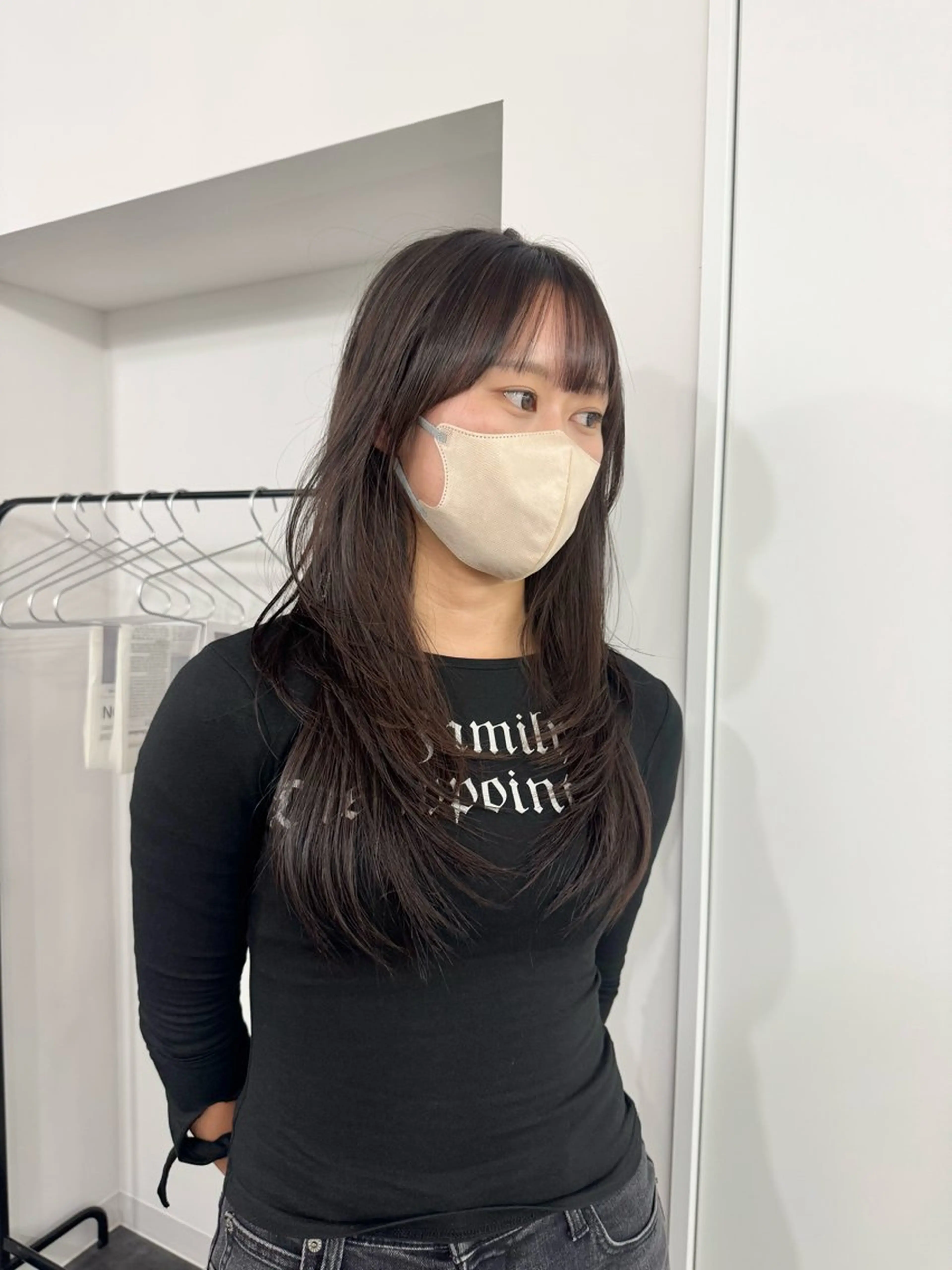 ロング カット トリートメント レイヤー・ブリーチ kiyotoshiのヘアスタイル