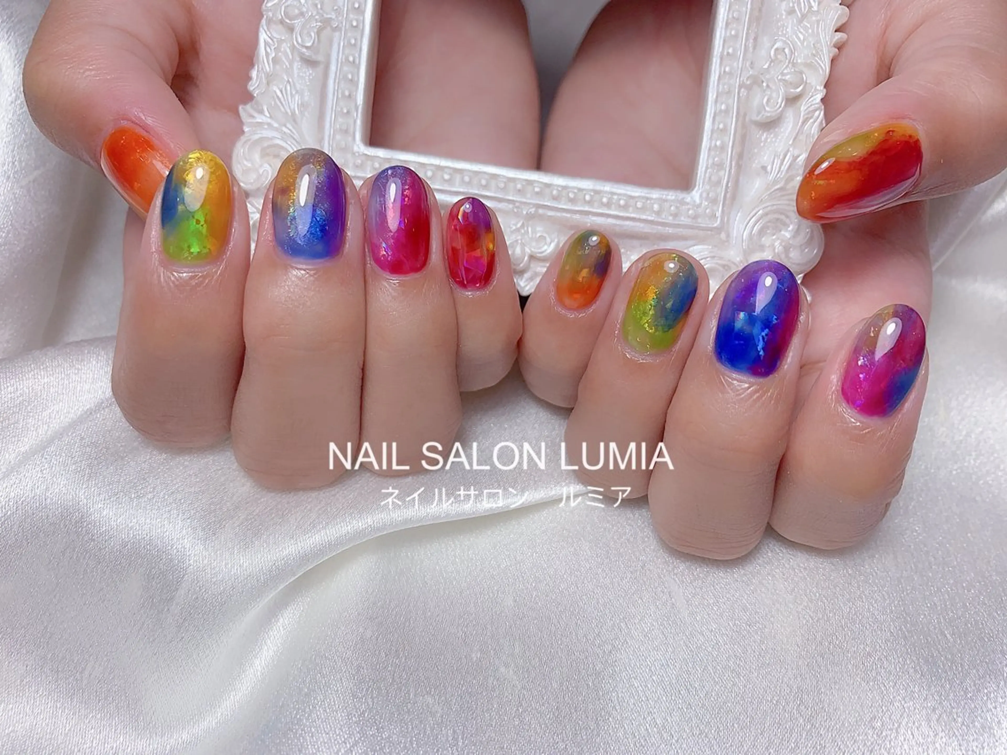 ネイル ハンドネイル ネイルサロン ルミア Lumia 店長のネイルデザイン