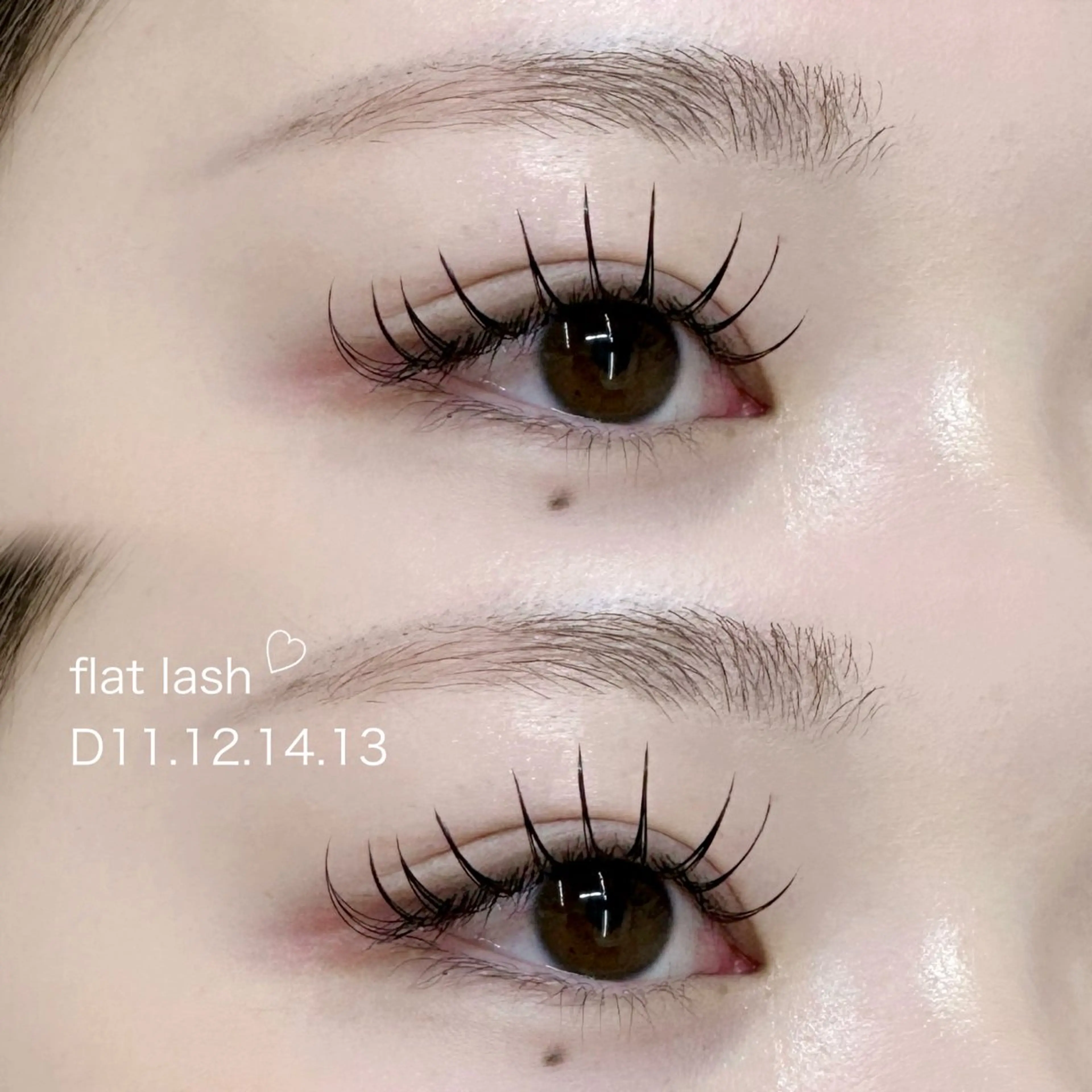 マツエク・マツパ キュート Dカール マツエク 天王寺eye ♡eyebrowのマツエク・マツパデザイン