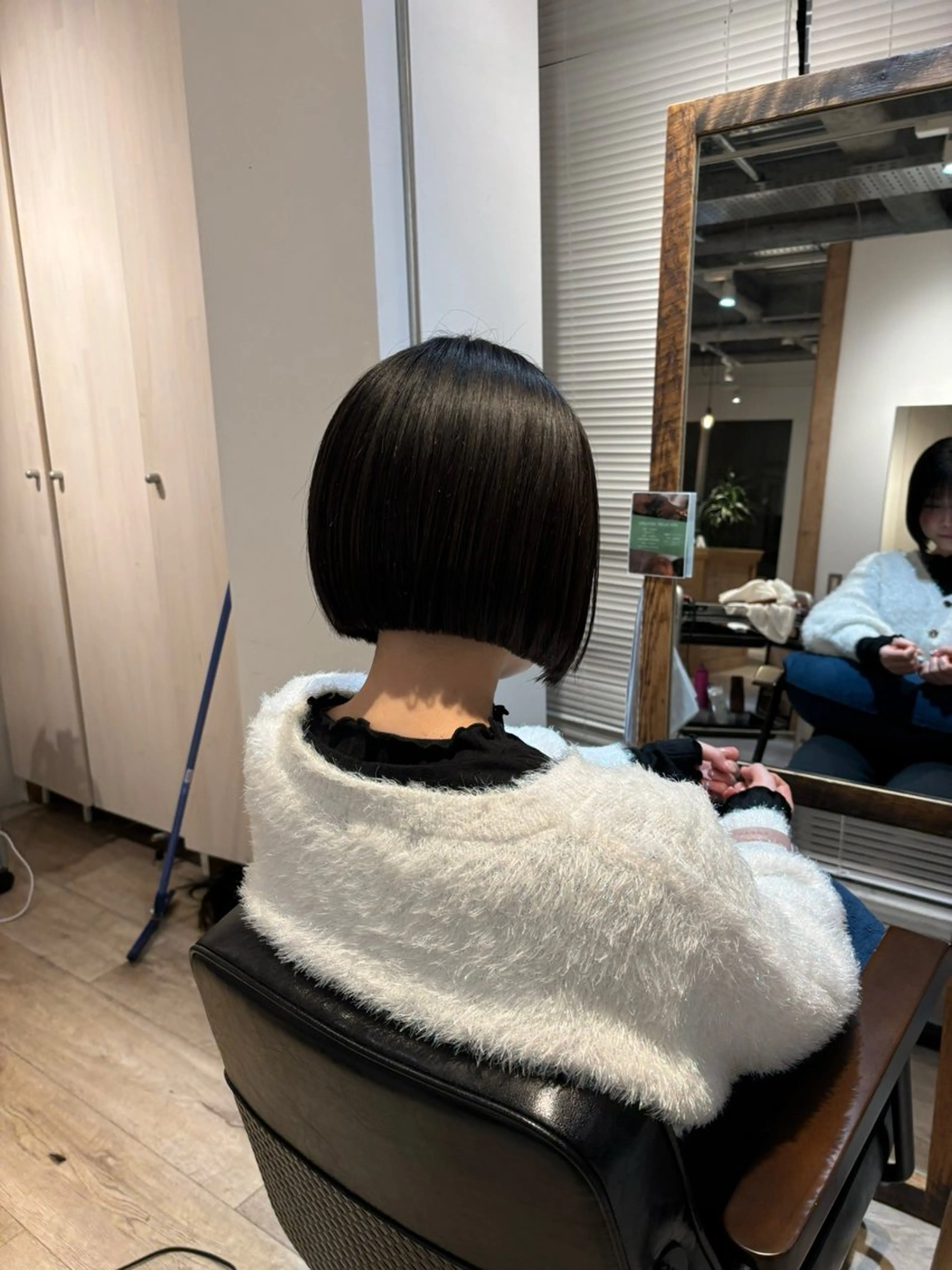 カラー ボブ 大船/ハイライト Kananiのヘアスタイル