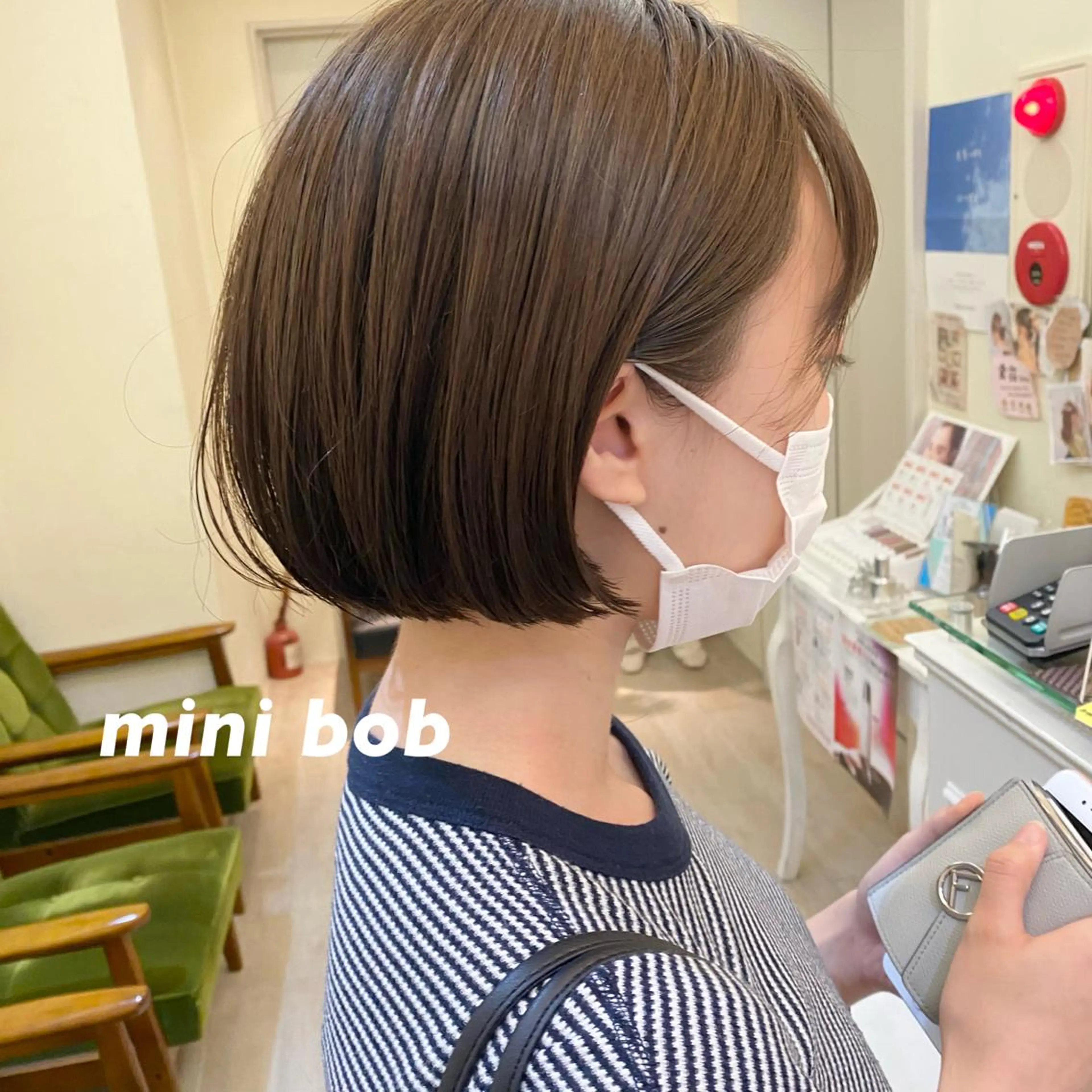 ショート ボブ 大久保 愛のヘアスタイル