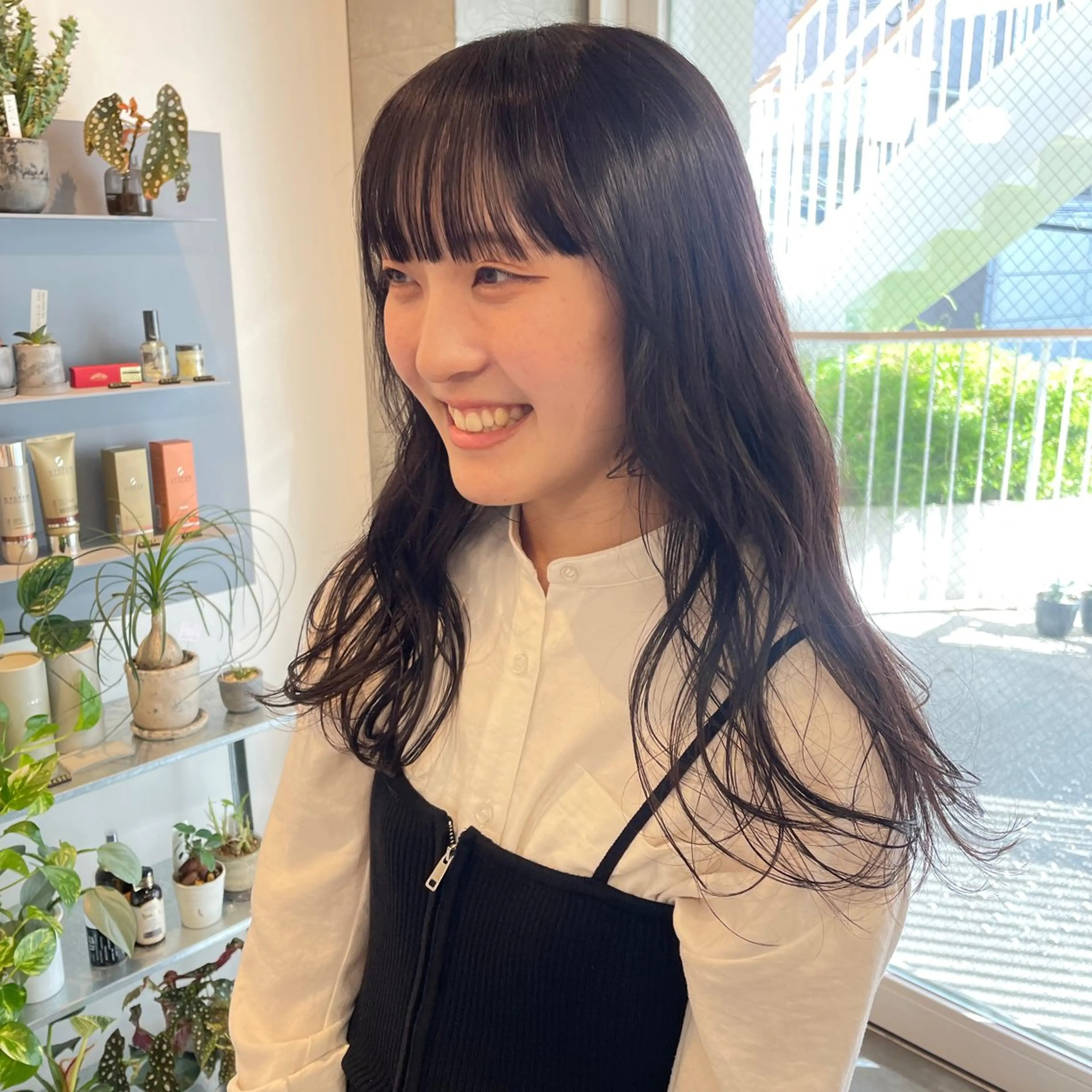 ロング 暖色・前髪カット 🎗️佐藤ゆみこのヘアスタイル