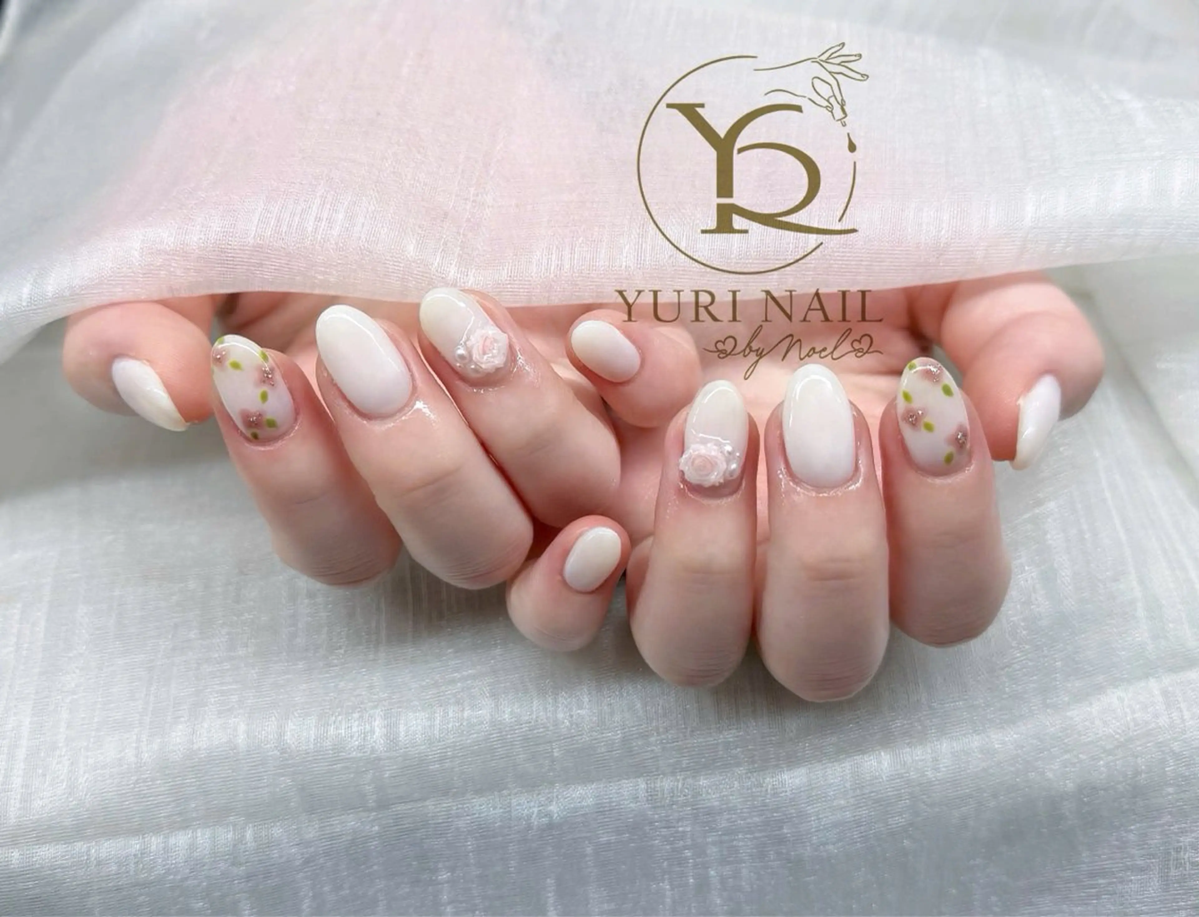 ネイル チークネイル フットネイル フレンチネイル グラデーション キラキラネイル ハンドネイル フットネイル ハンドケア YURI Nail Funabashiのネイルデザイン