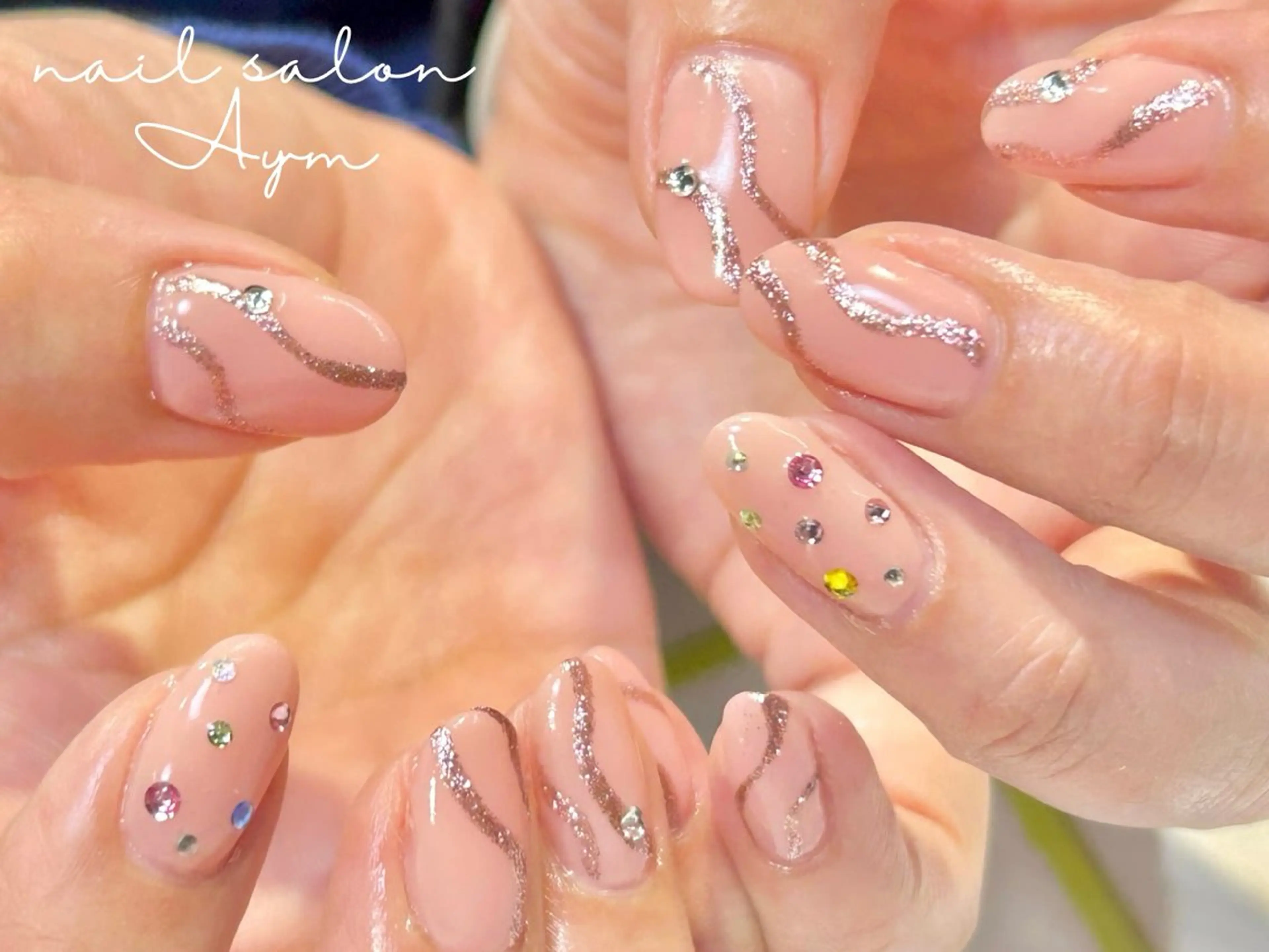 ネイル 持ち込み nail salon Aymのネイルデザイン