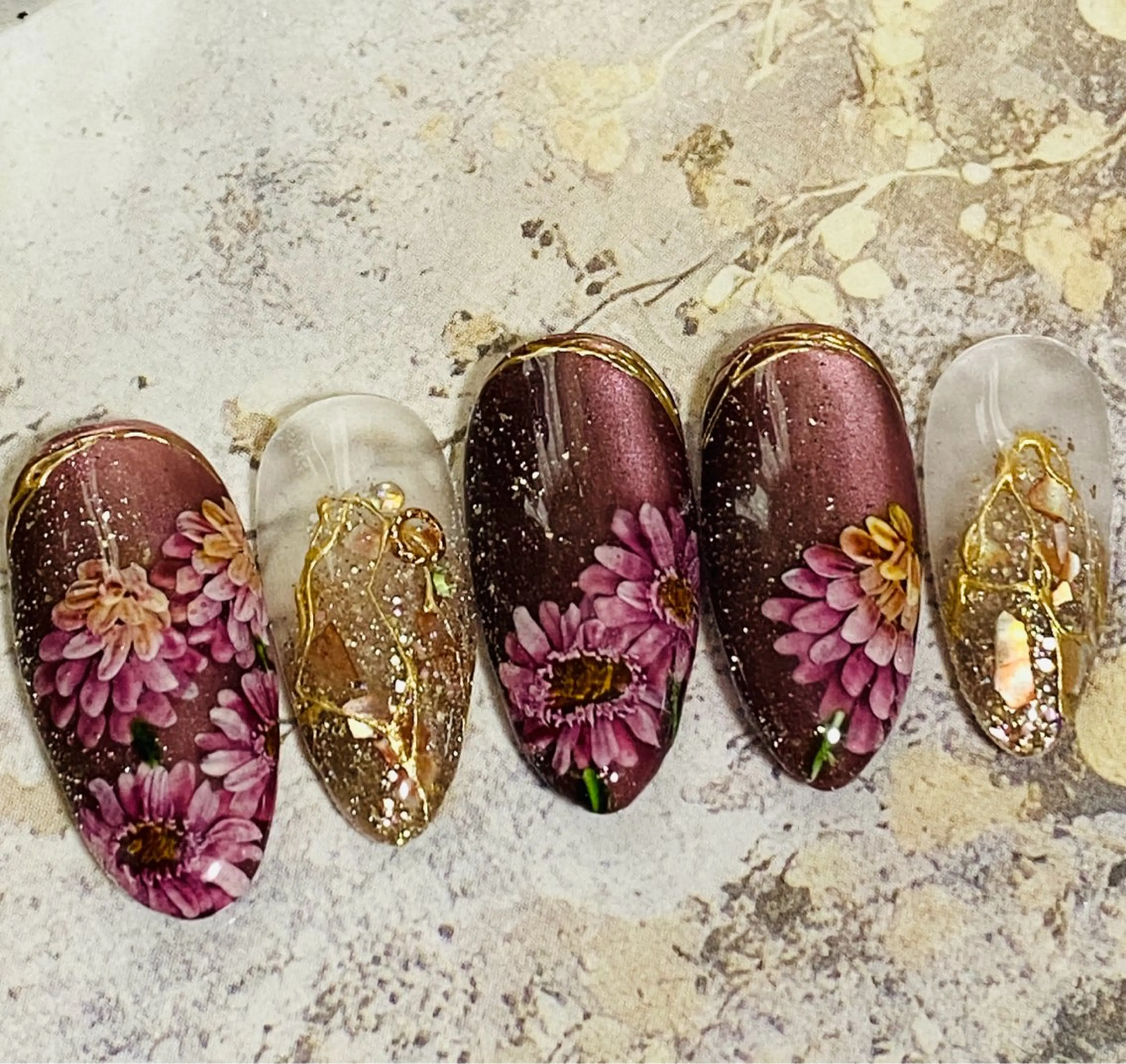 ネイル 自宅ネイルサロン ♦️nuance♦️のネイルデザイン