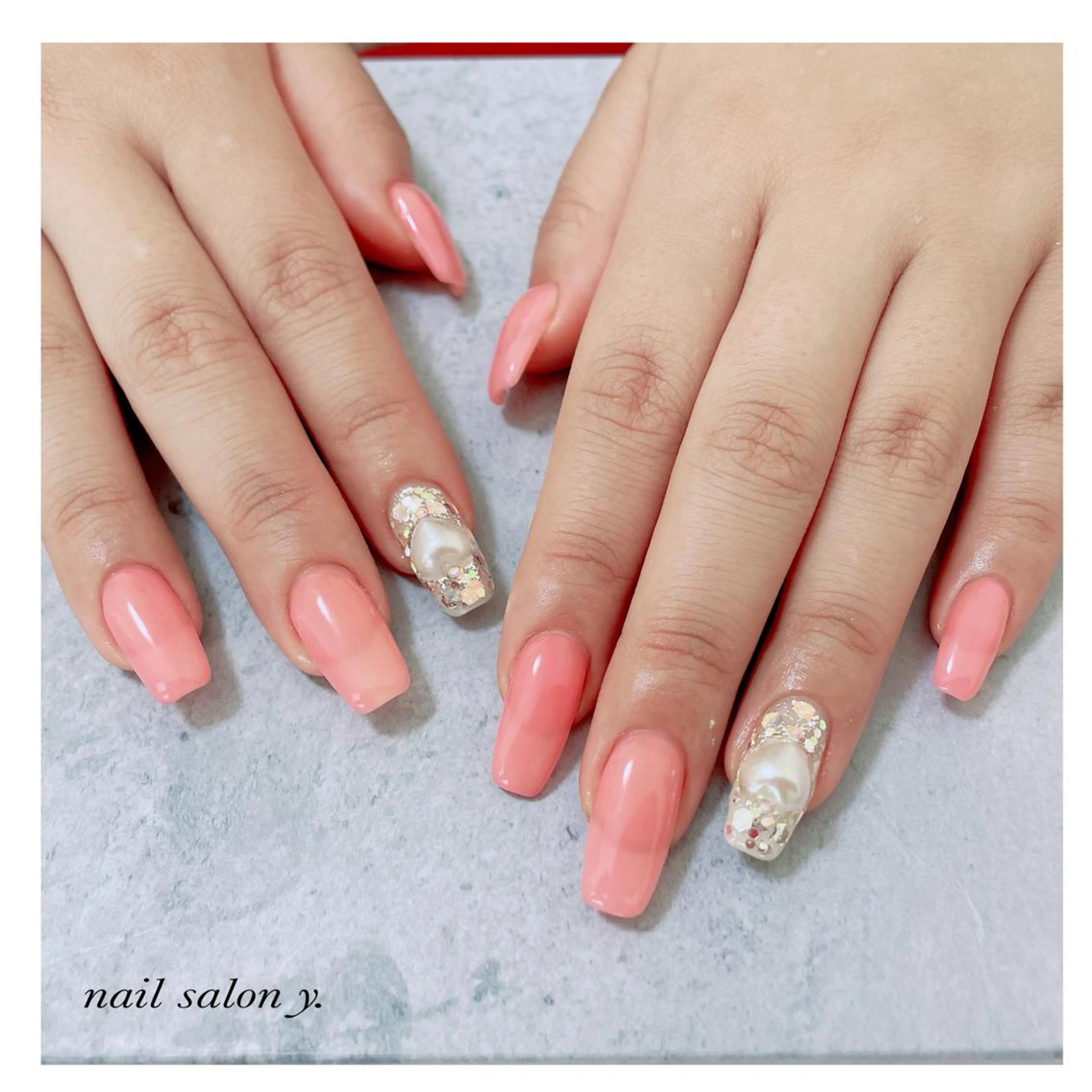 ネイル 持ち込み nailsalon y.のネイルデザイン