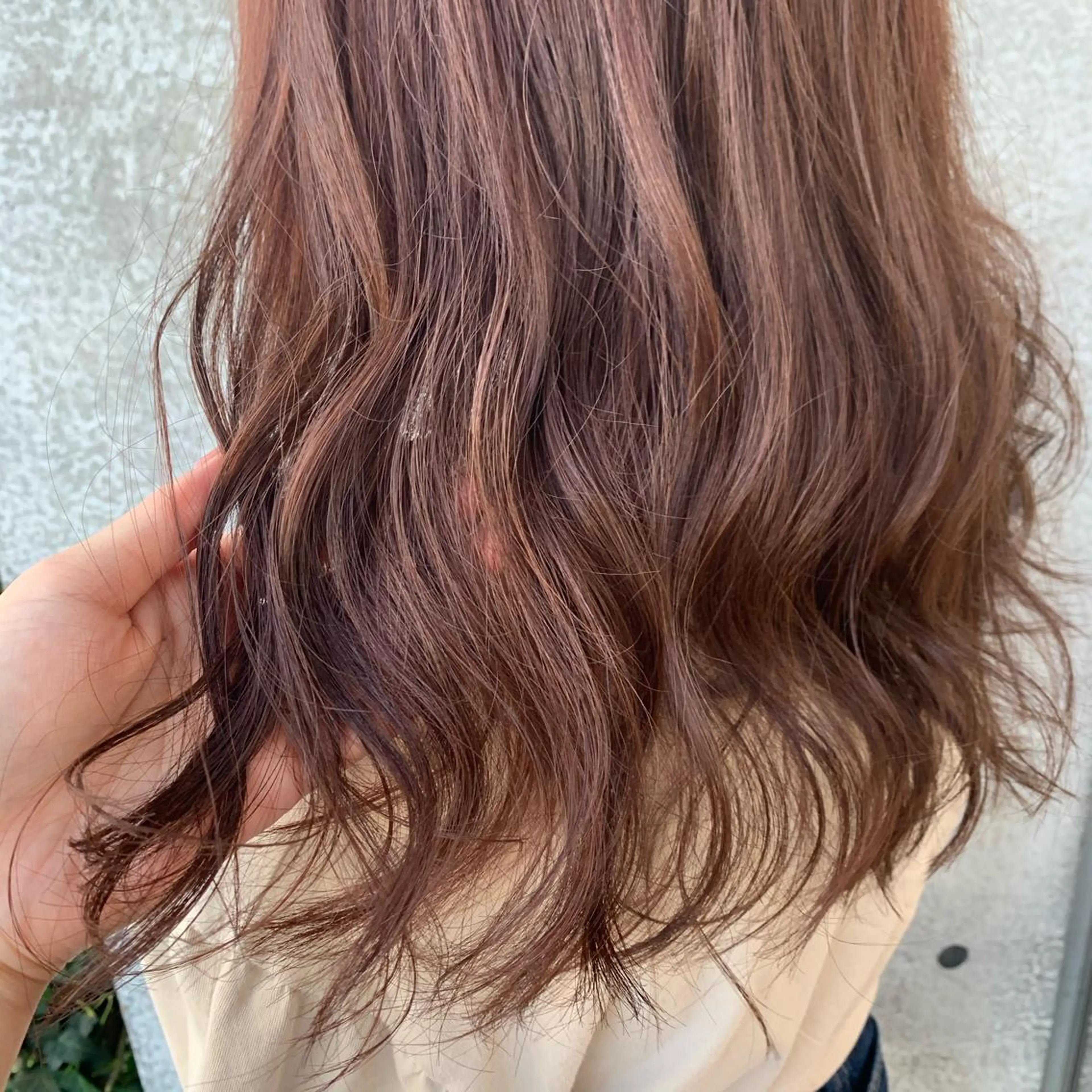 ロング カラー 顔周り/暗髪カラー 艶カラー/アベマホのヘアスタイル