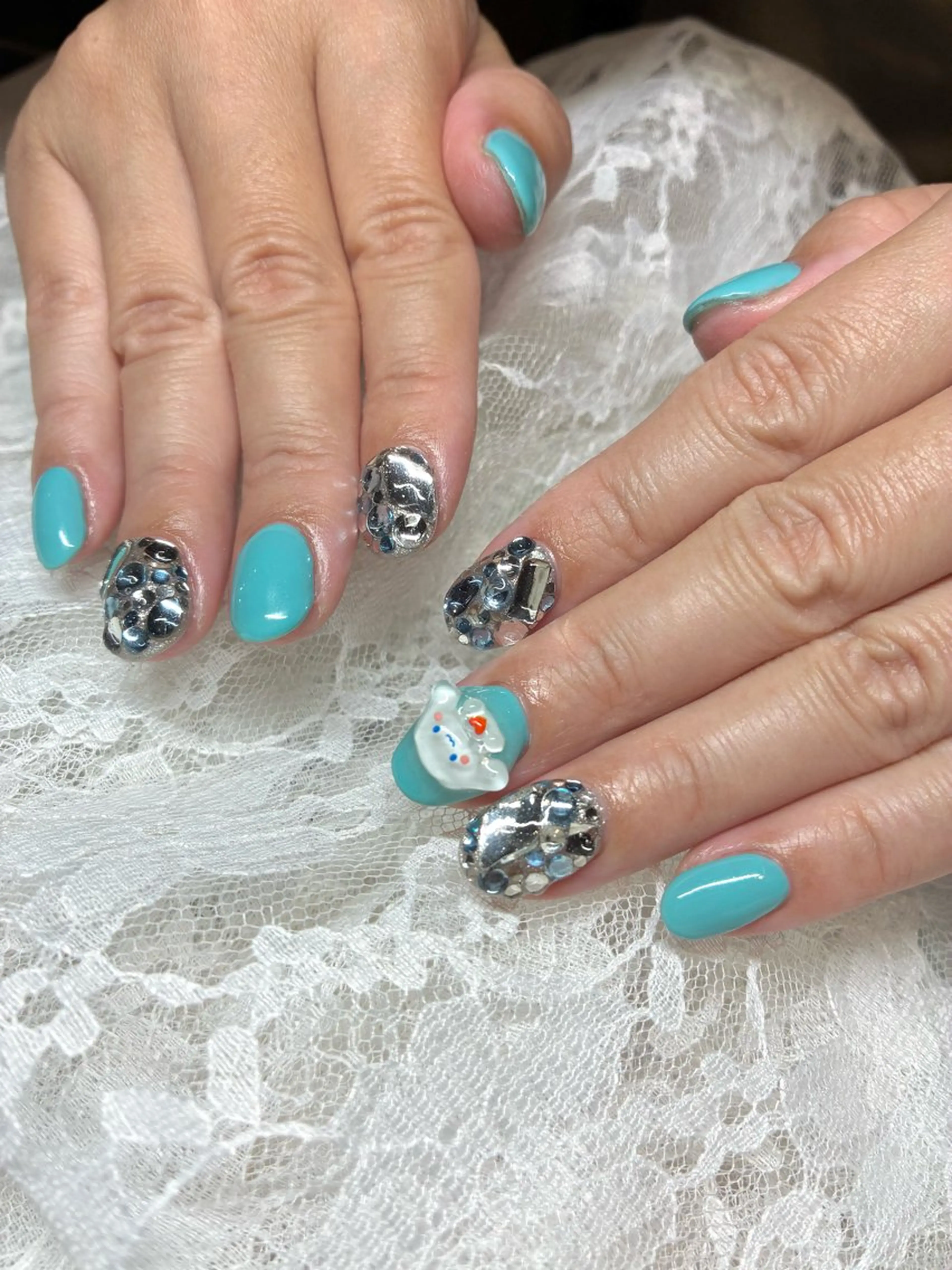 ネイル ハンドネイル Nail ヌシん家 AKANEのネイルデザイン