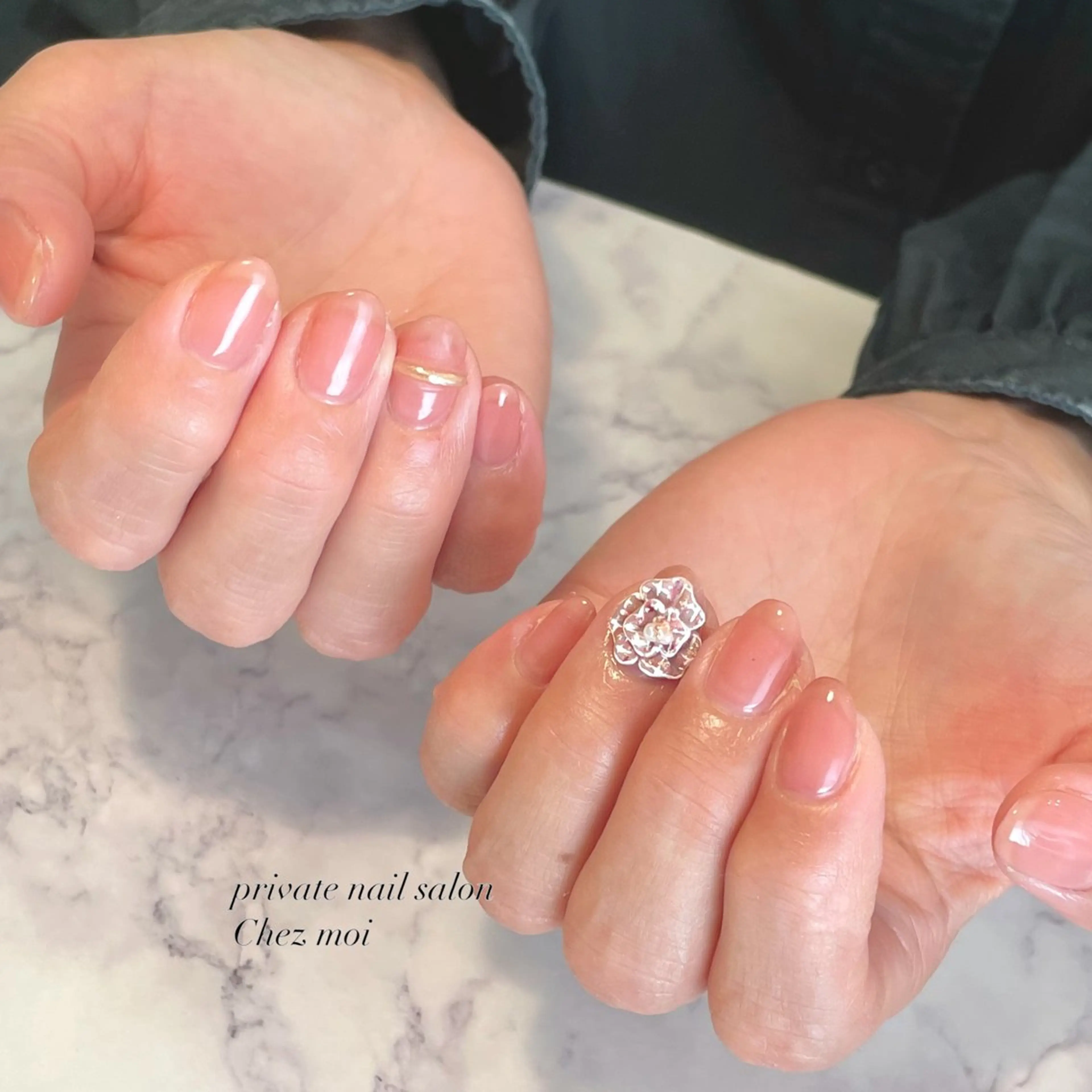 ネイル フラワーネイル KOMINE TOMOKOのネイルデザイン