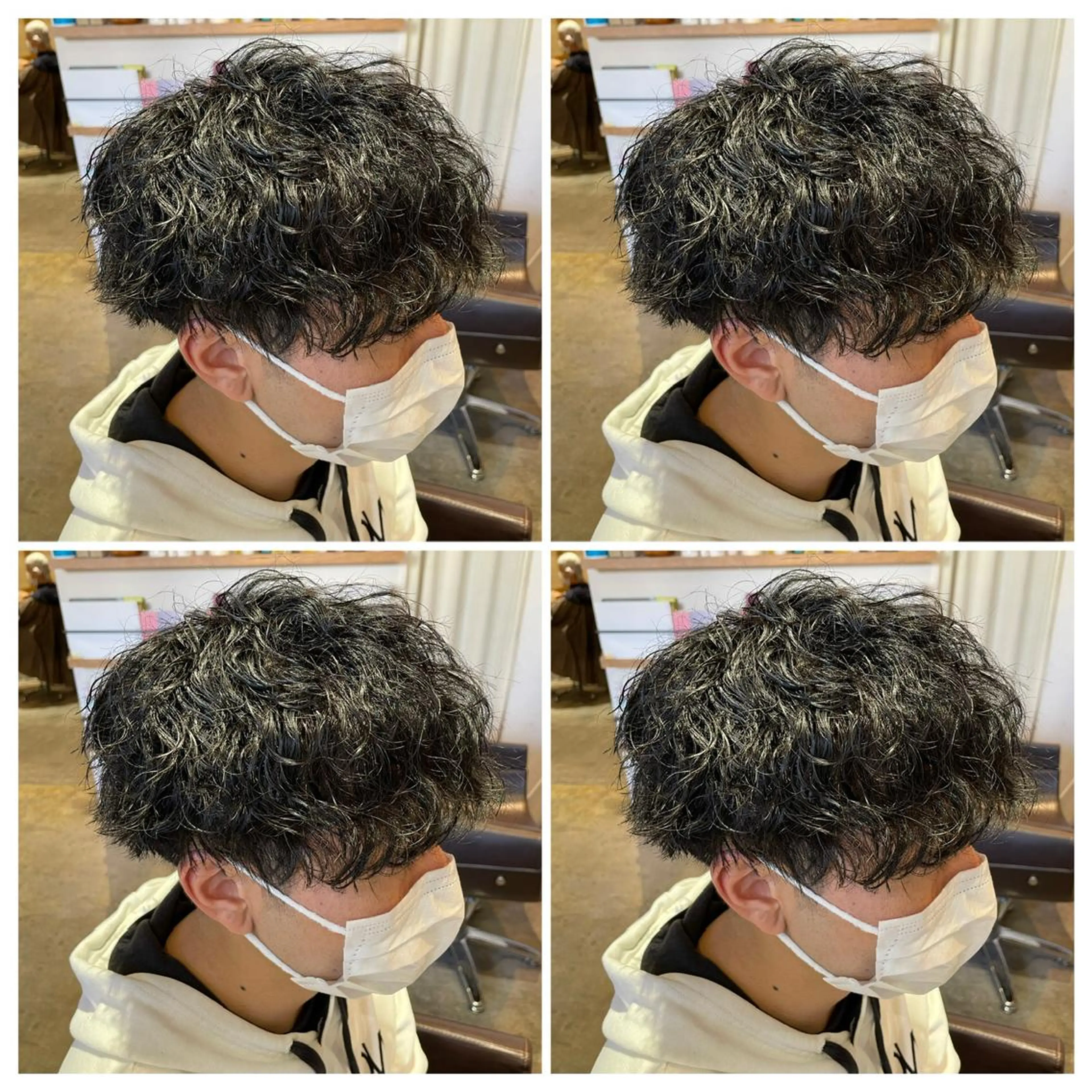 パーマ メンズ 💎髪質改善／艶髪 荻原💎のヘアスタイル