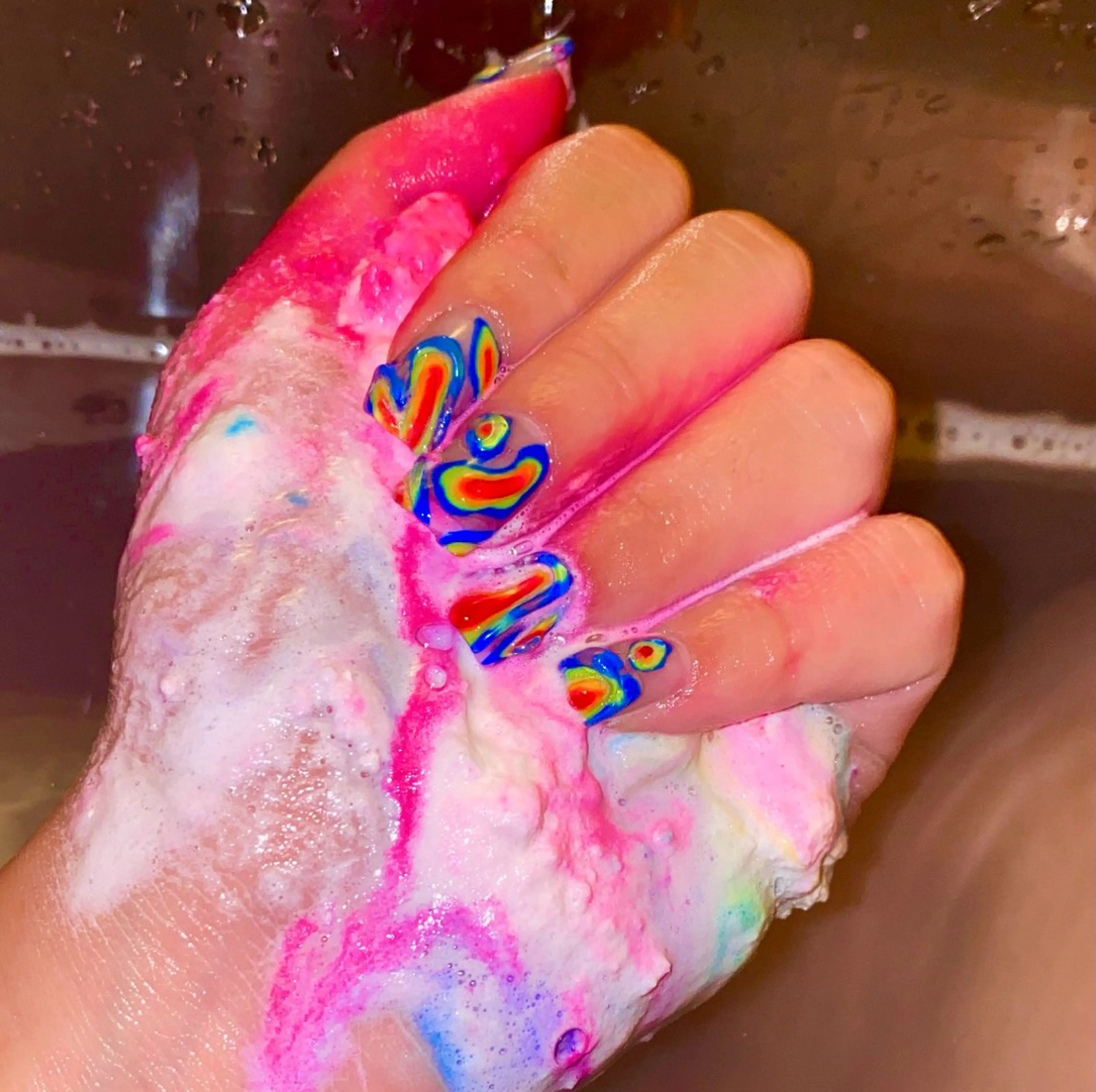 ネイル クリアネイル ハンドネイル 8appy YUKITIN.Bのネイルデザイン