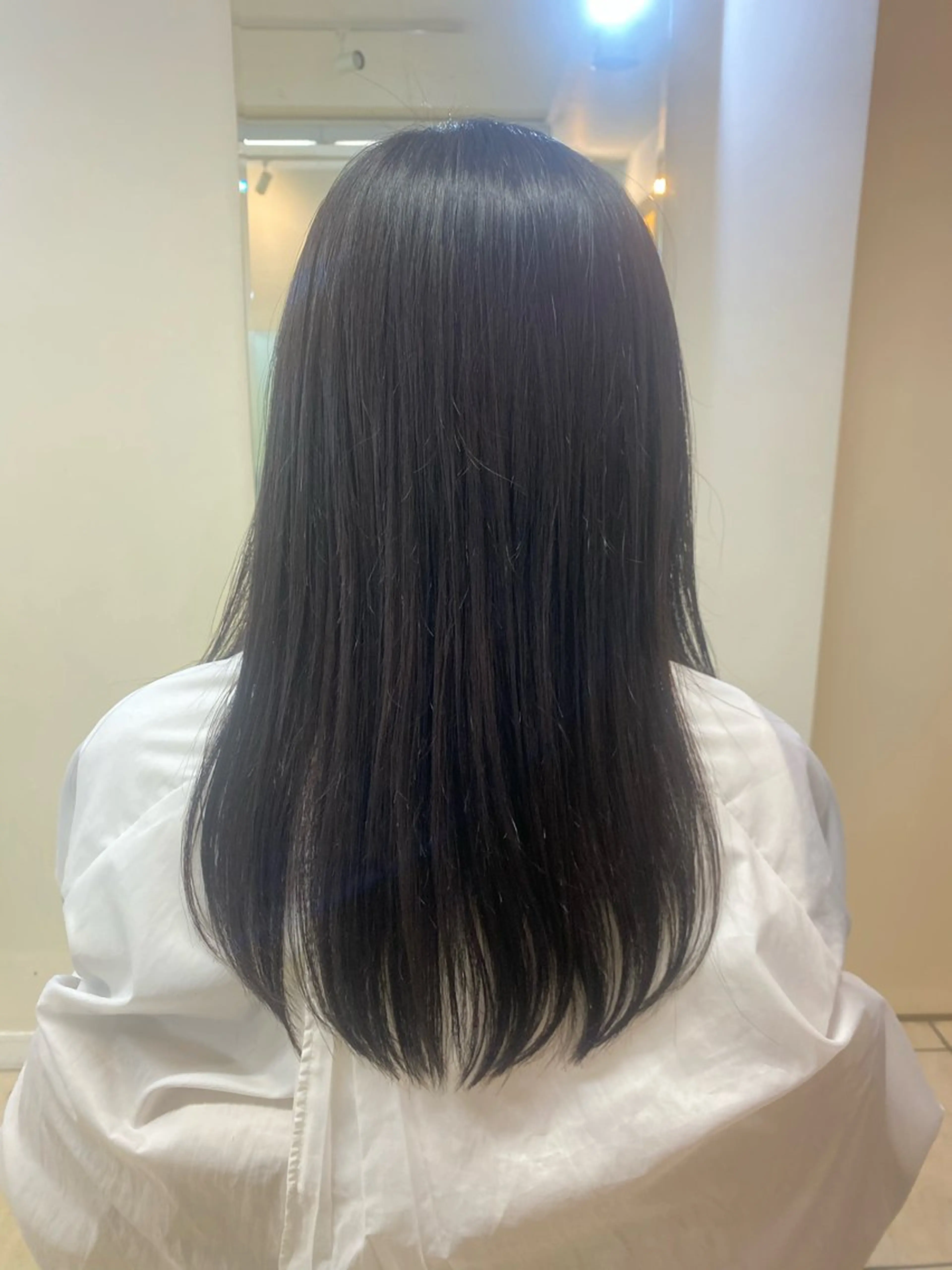 ロング パーマ 縮毛矯正 トリートメント Arisa LUCIEのヘアスタイル