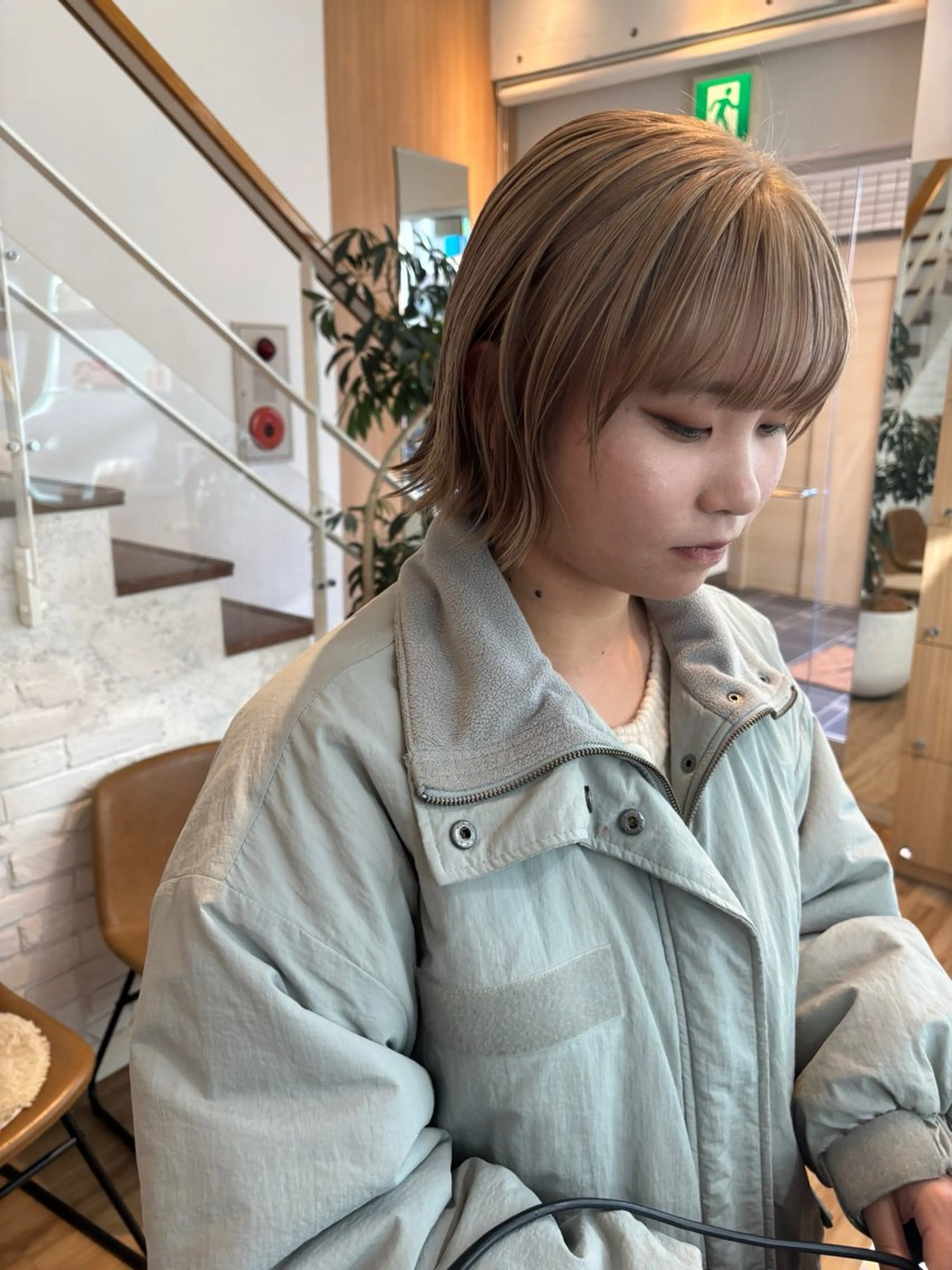 ショート カラー 池田理紗/ bob/メンズカットのヘアスタイル