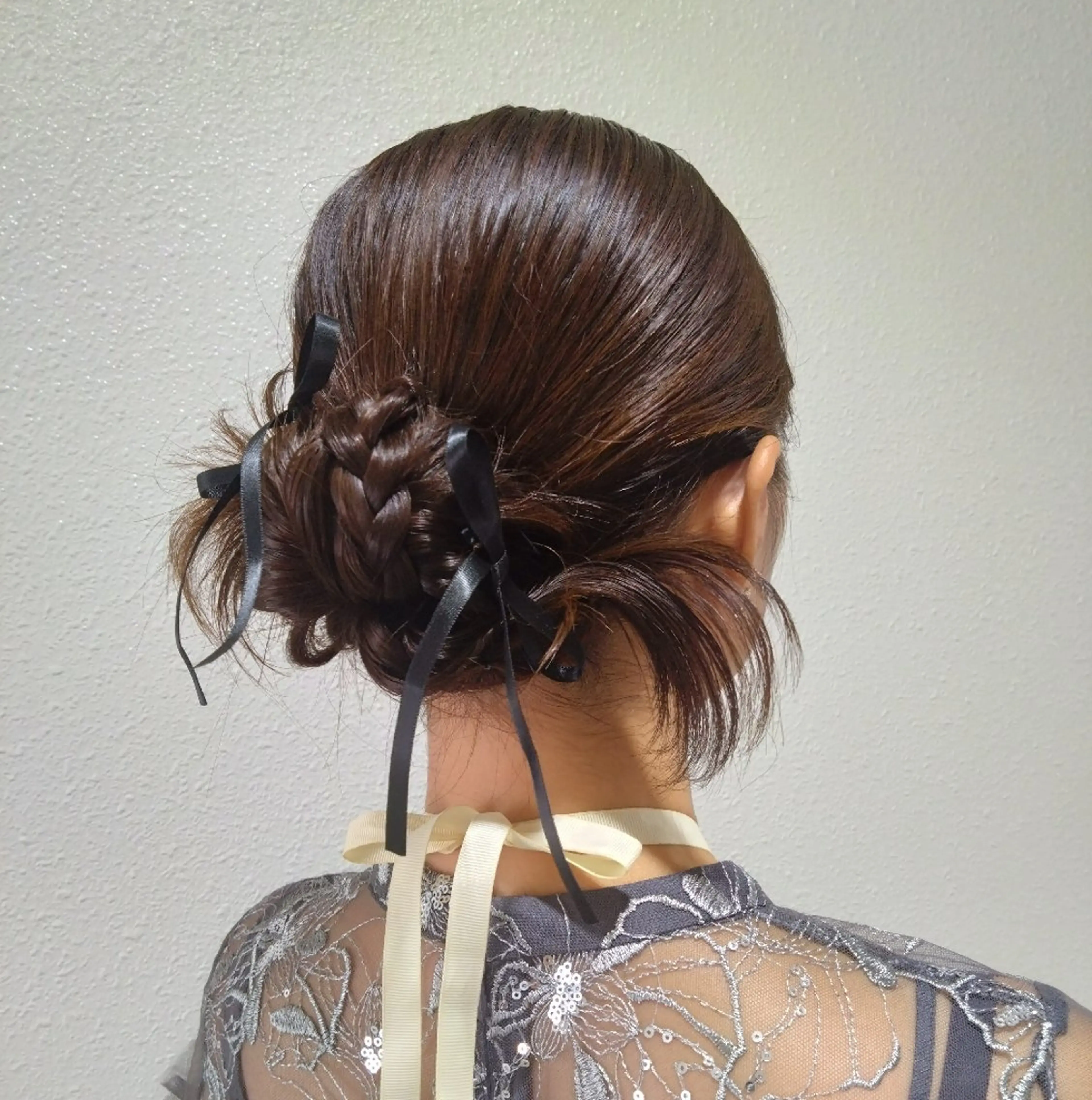 セミロング ヘアアレンジ ヘアセット Hair&Make  Delight*のヘアスタイル