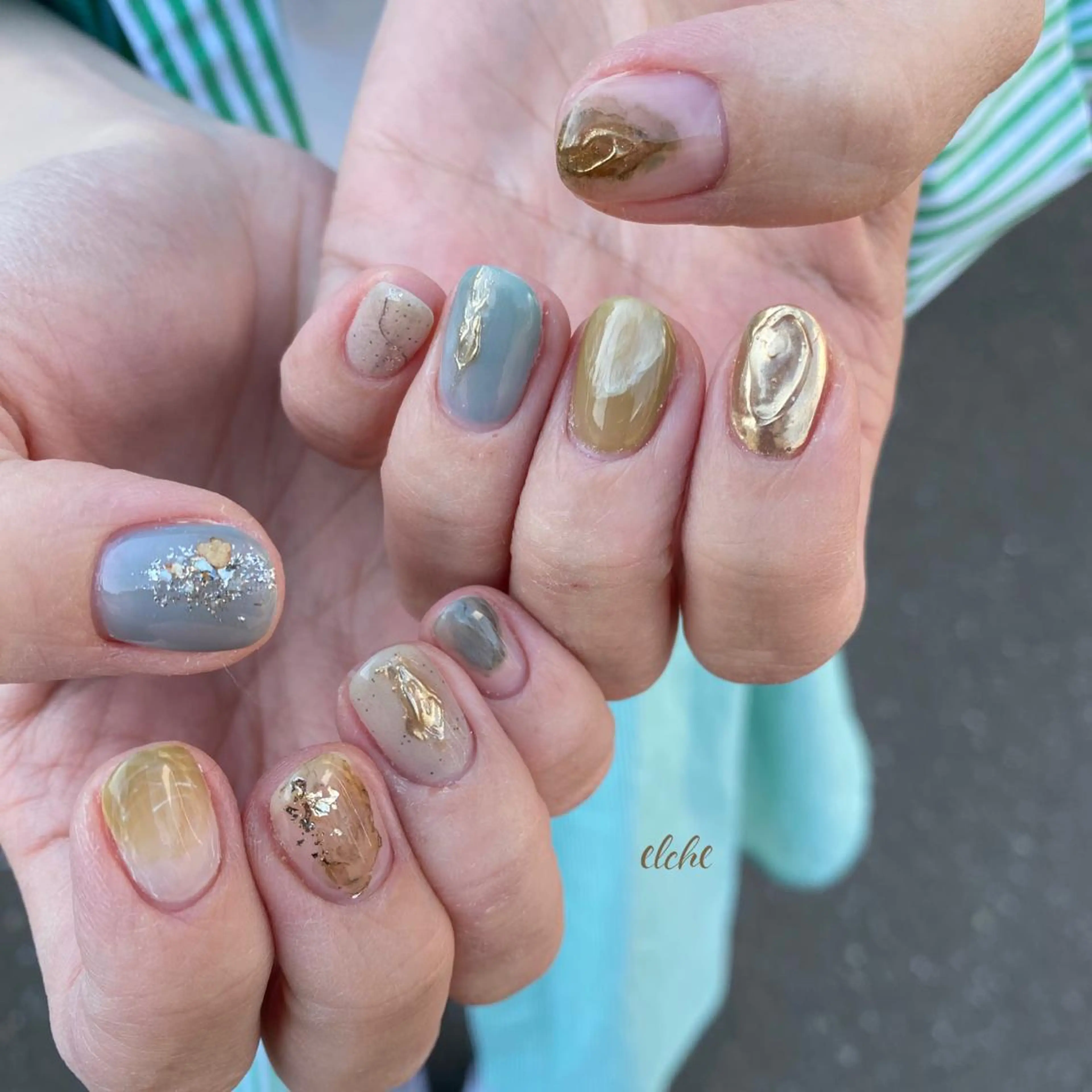 ネイル Rio 𓍼のネイルデザイン