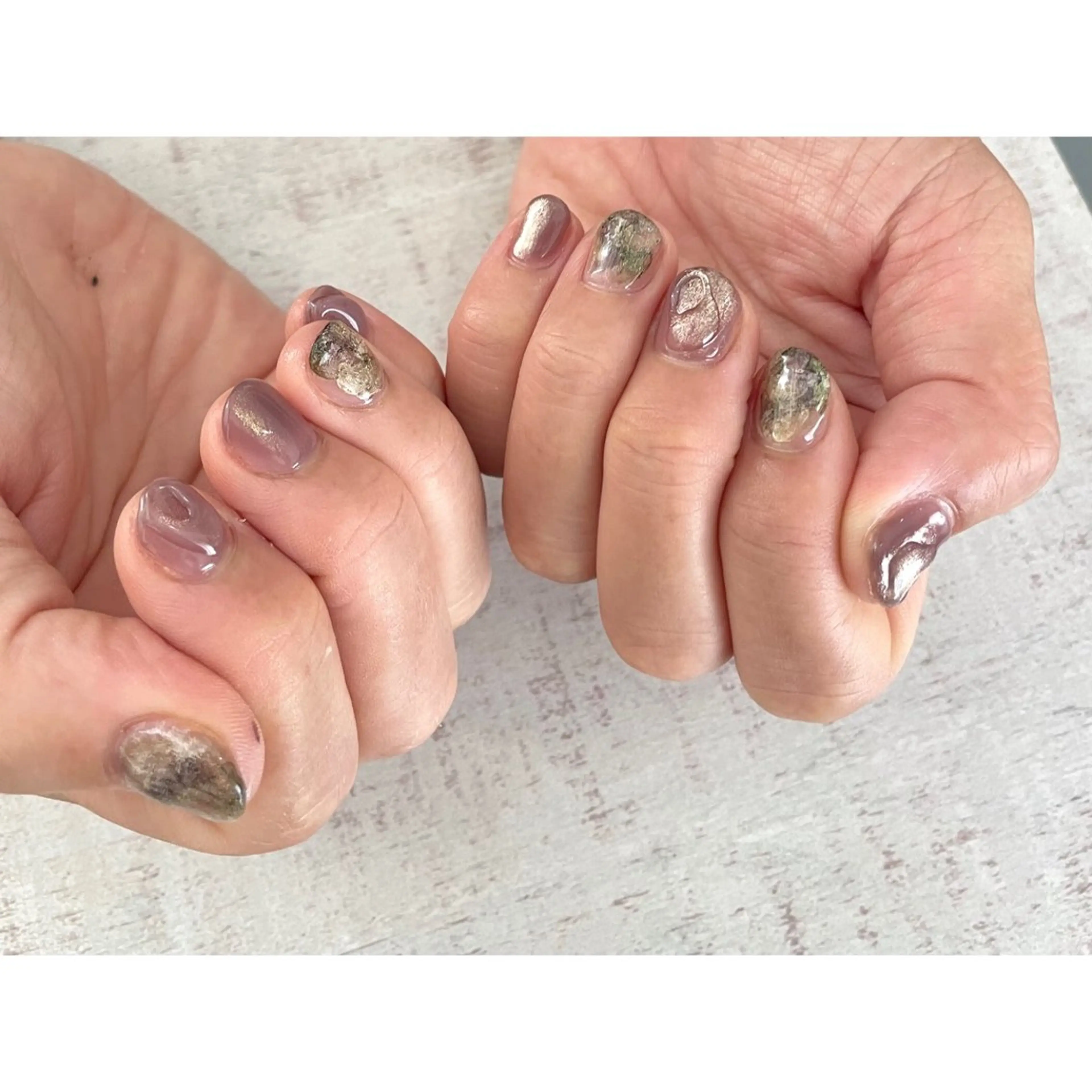 ネイル 𖡼 yumenoのネイルデザイン