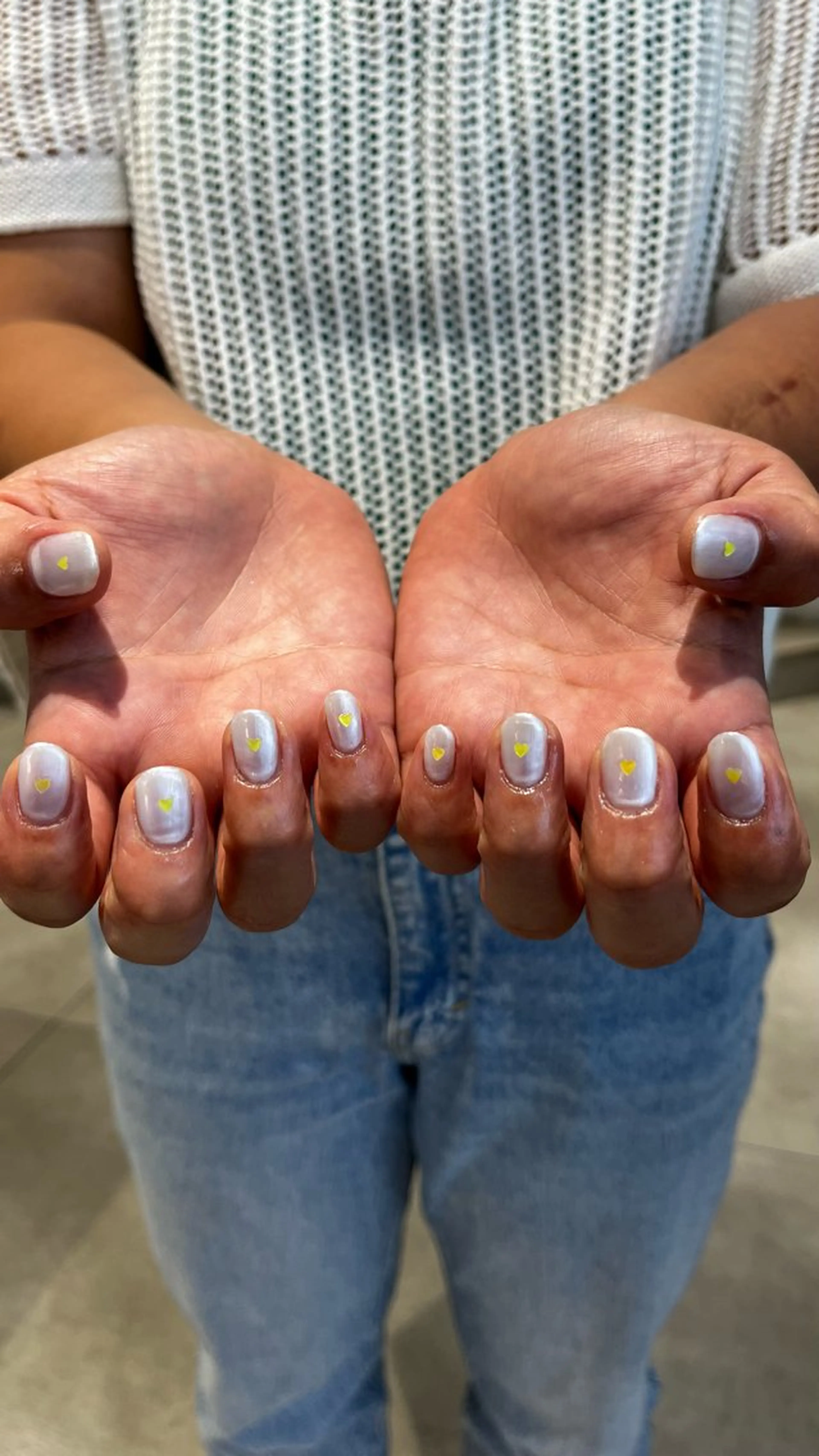 ネイル ハンドネイル メンズパーマ/ メッシュ📍ﾕﾘのヘアスタイル