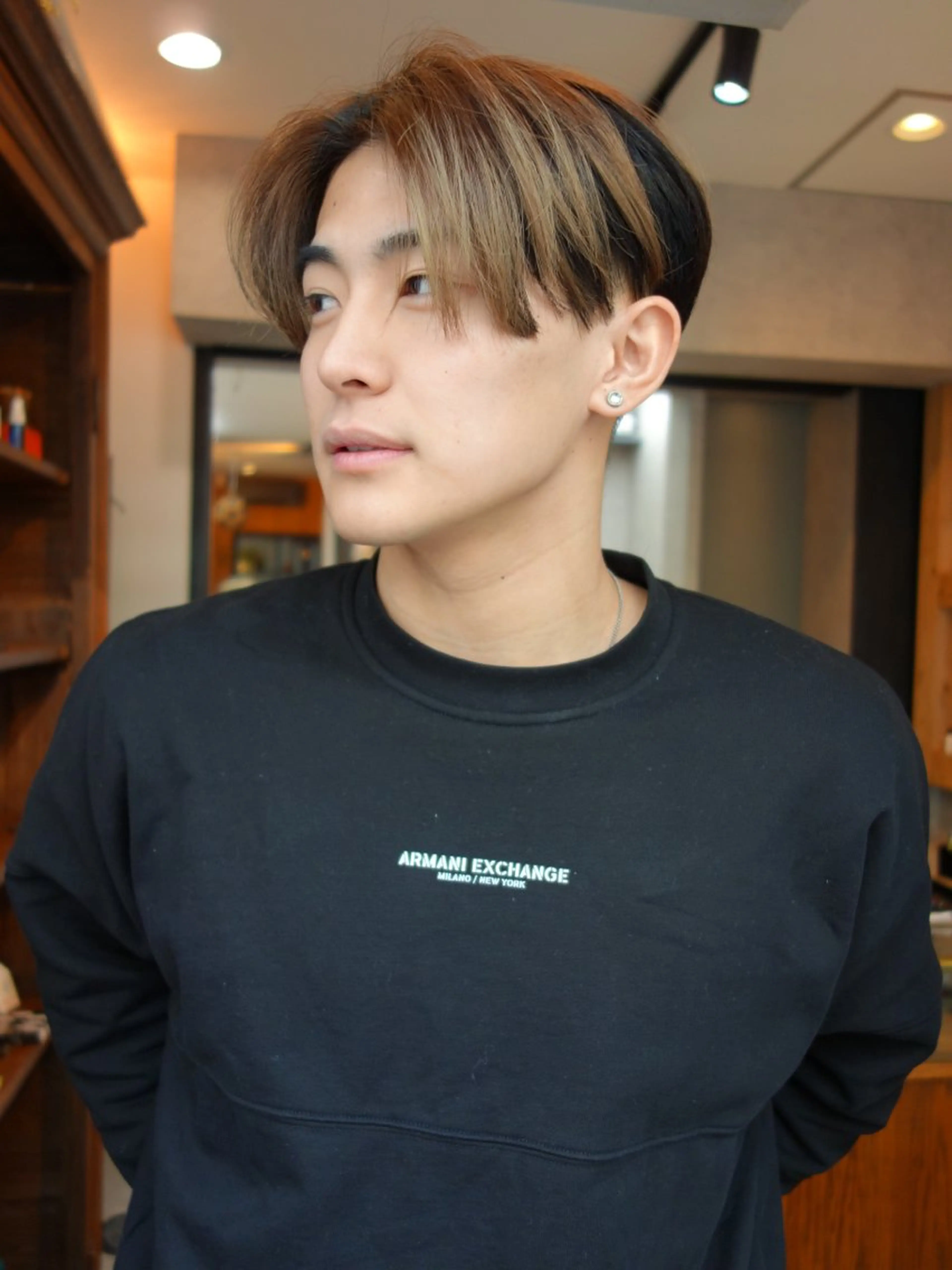 ショート カラー メンズ 花香竜太/エクステ /ハイトーンカラーのヘアスタイル