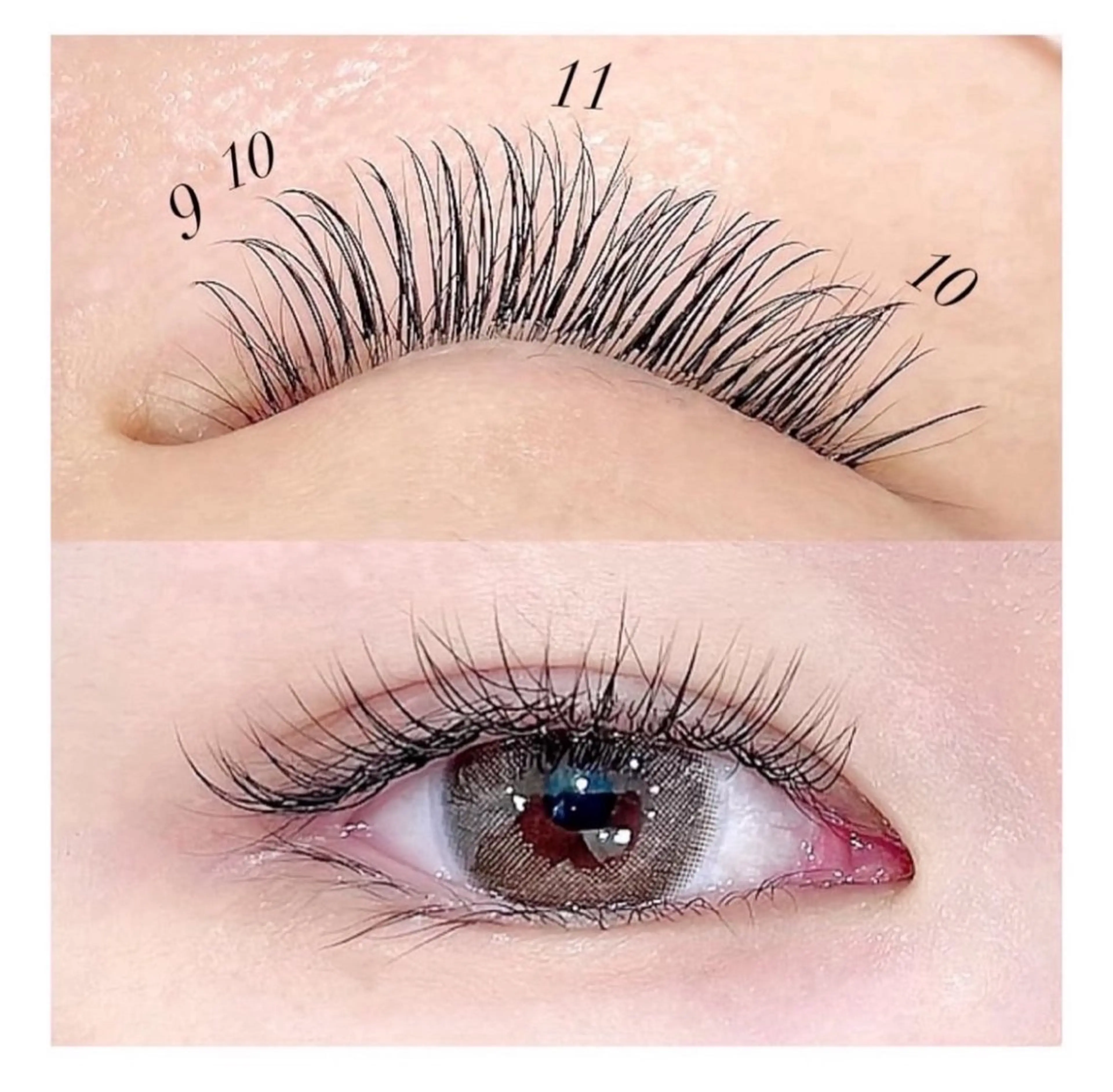 マツエク・マツパ 河原 佑月のマツエク・マツパデザイン