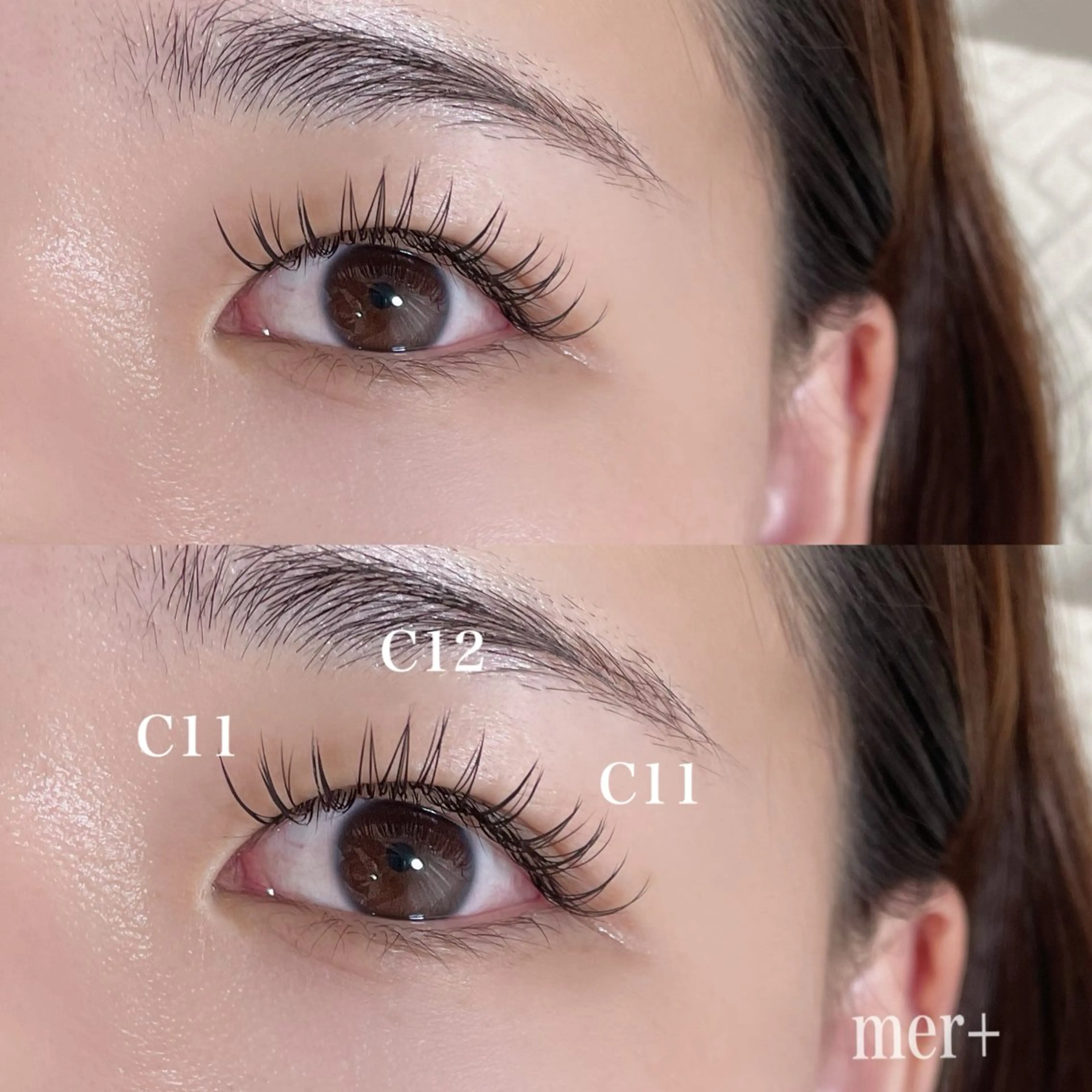 マツエク・マツパ ナチュラル mer【メル】 カナヅカのマツエク・マツパデザイン