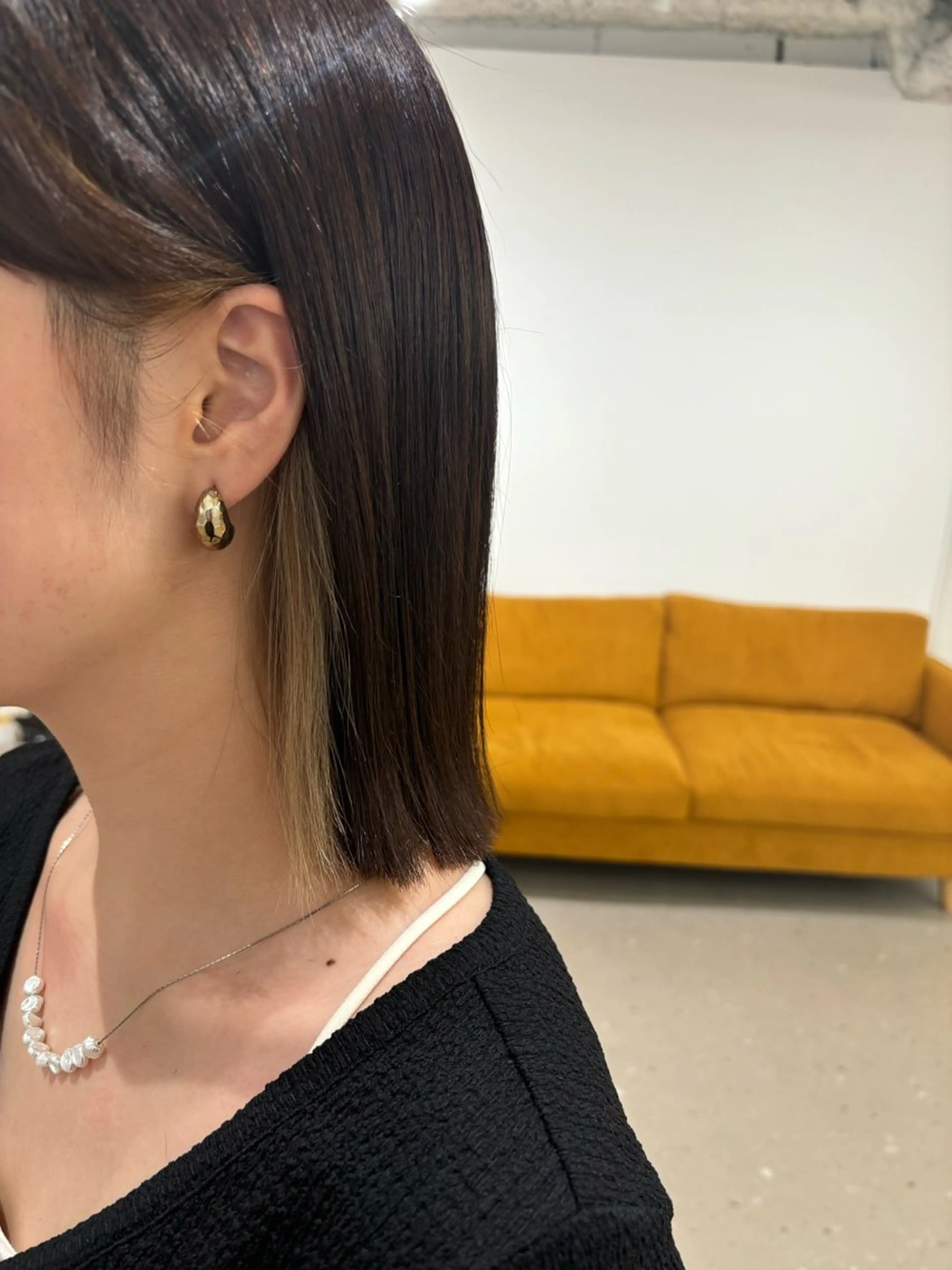 ミディアム カラー インナーカラー カット ヘアカラー トリートメント 似合わせ美髪ヘア✨ 天王寺．阿倍野🌈のヘアスタイル