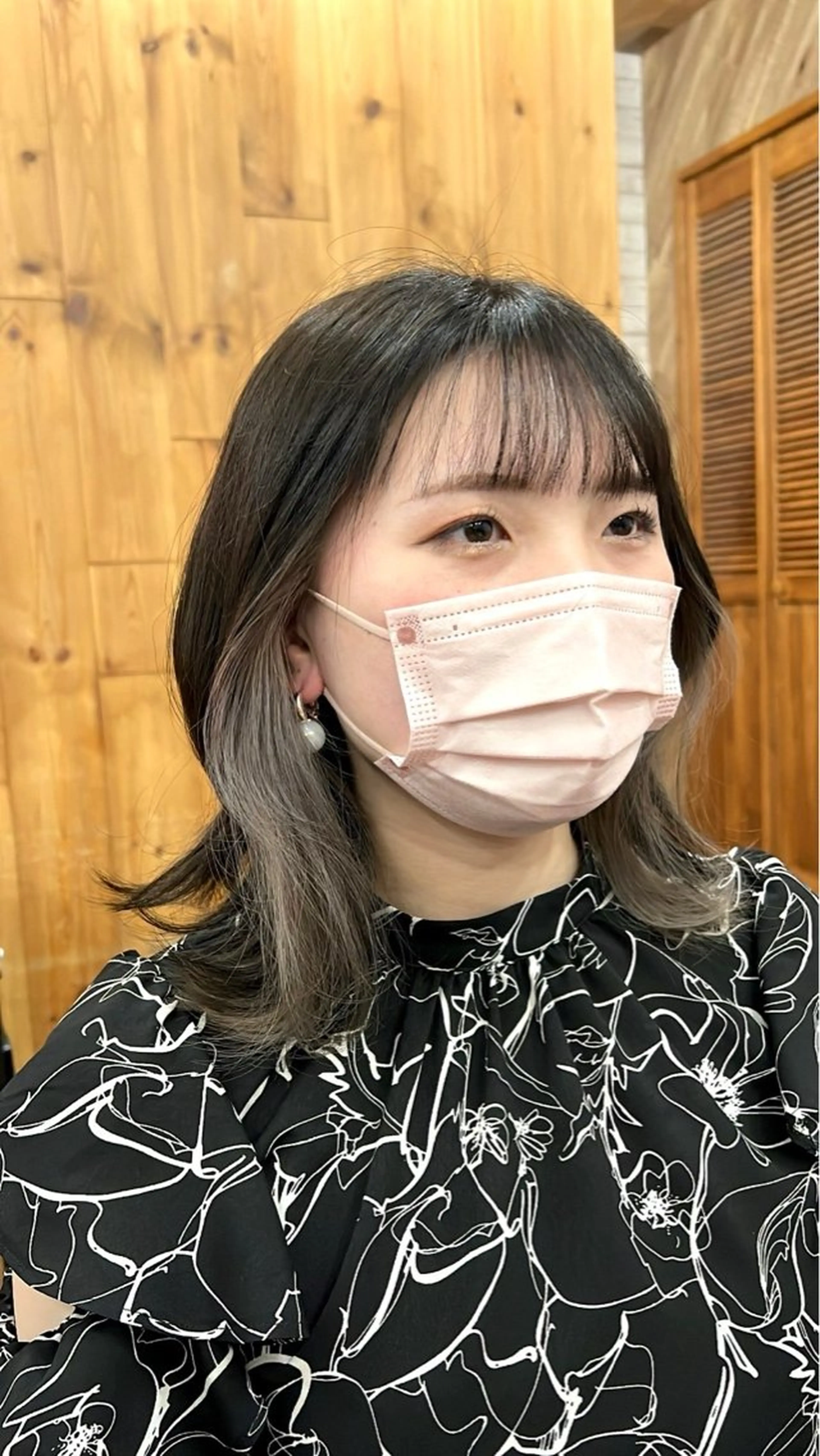 ミディアム カラー Hair's RooMのヘアスタイル