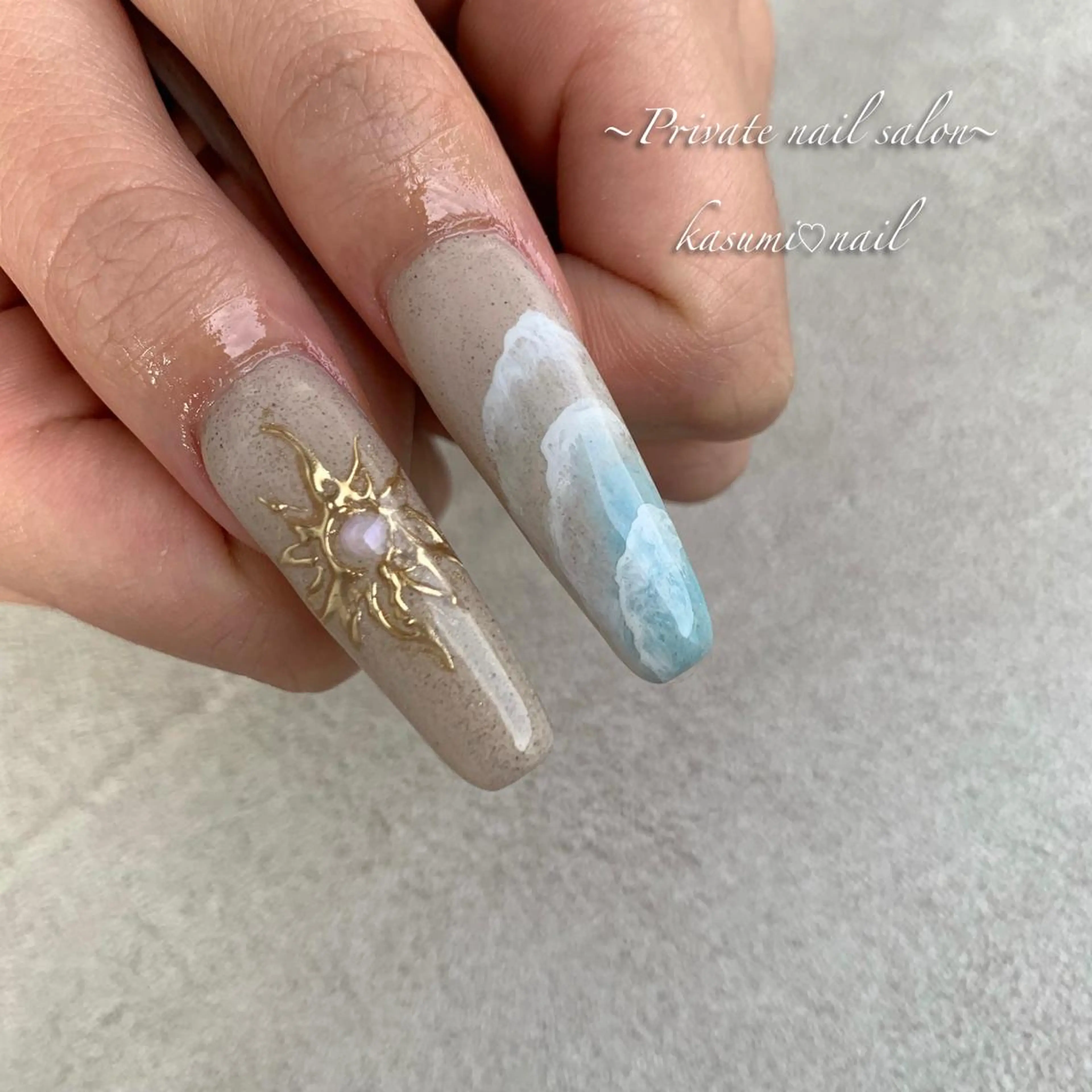 ネイル ラメ(グリッター) マグネットネイル ミラーネイル ニュアンスネイル 冬ネイル KASUMI♡ Nailのネイルデザイン