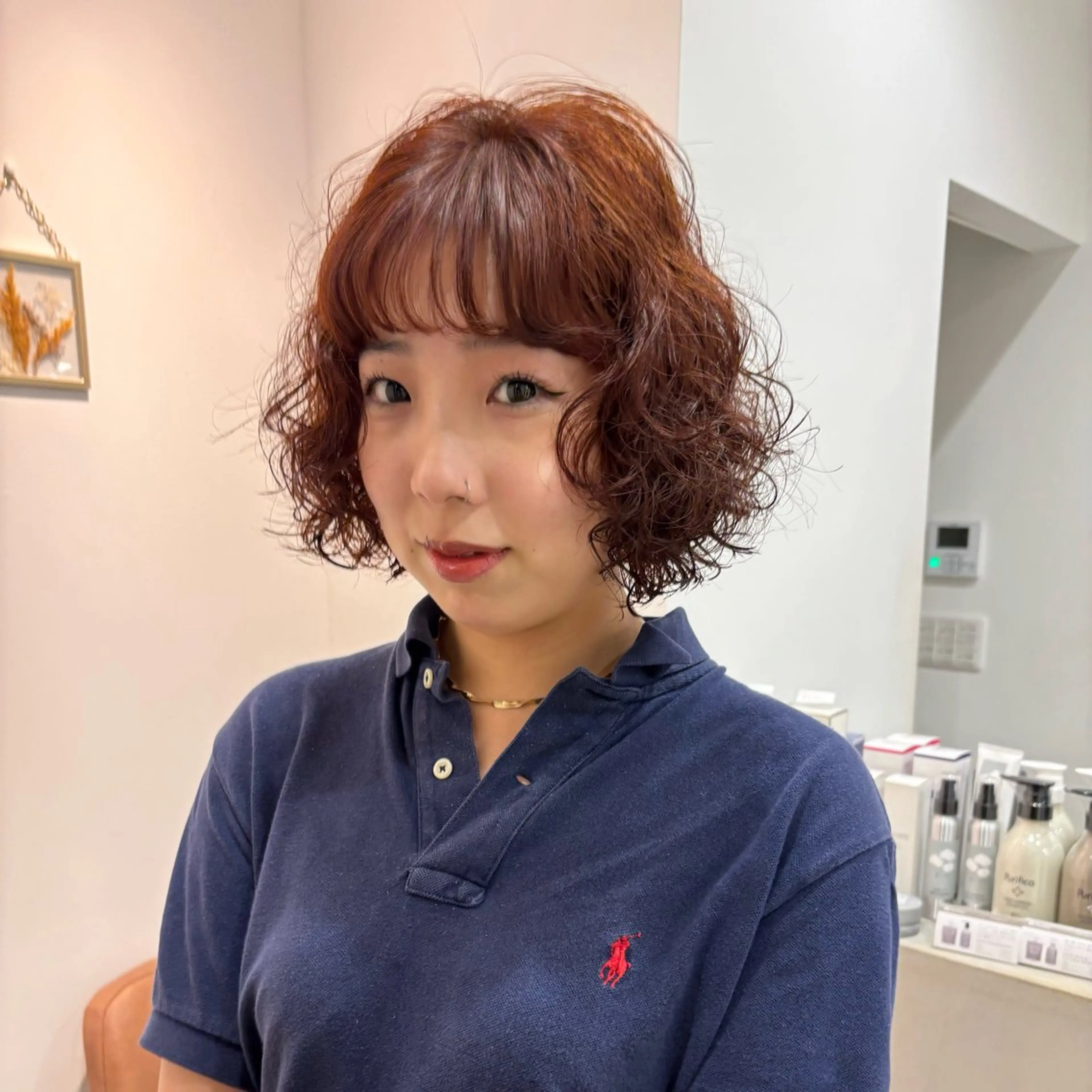 カラー パーマ 増山美咲 /LINE/横浜のヘアスタイル