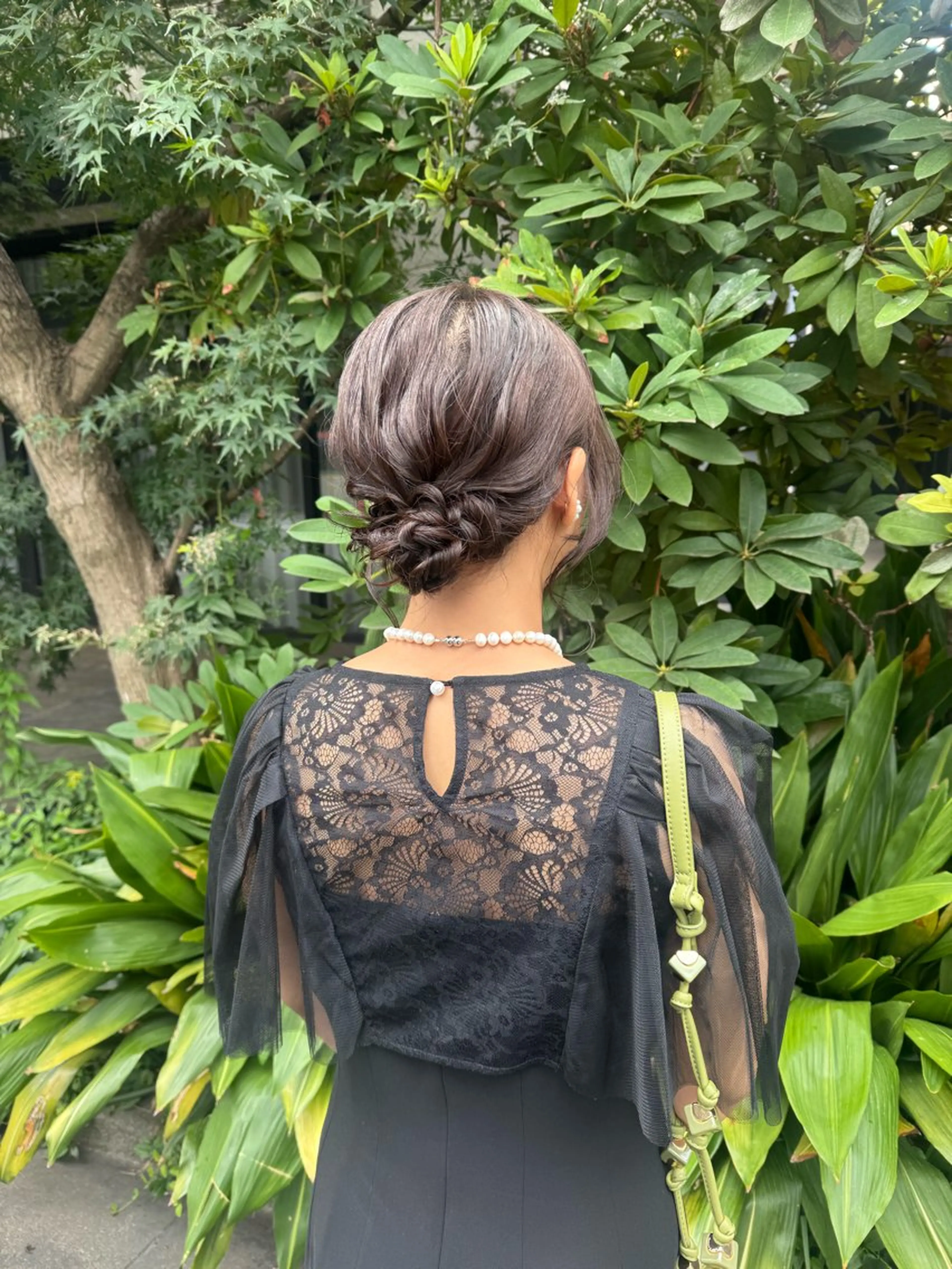 ミディアム ヘアアレンジ ヘアセット 🎗️【ヘアセット 美眉】吉川玲🎗️のヘアスタイル