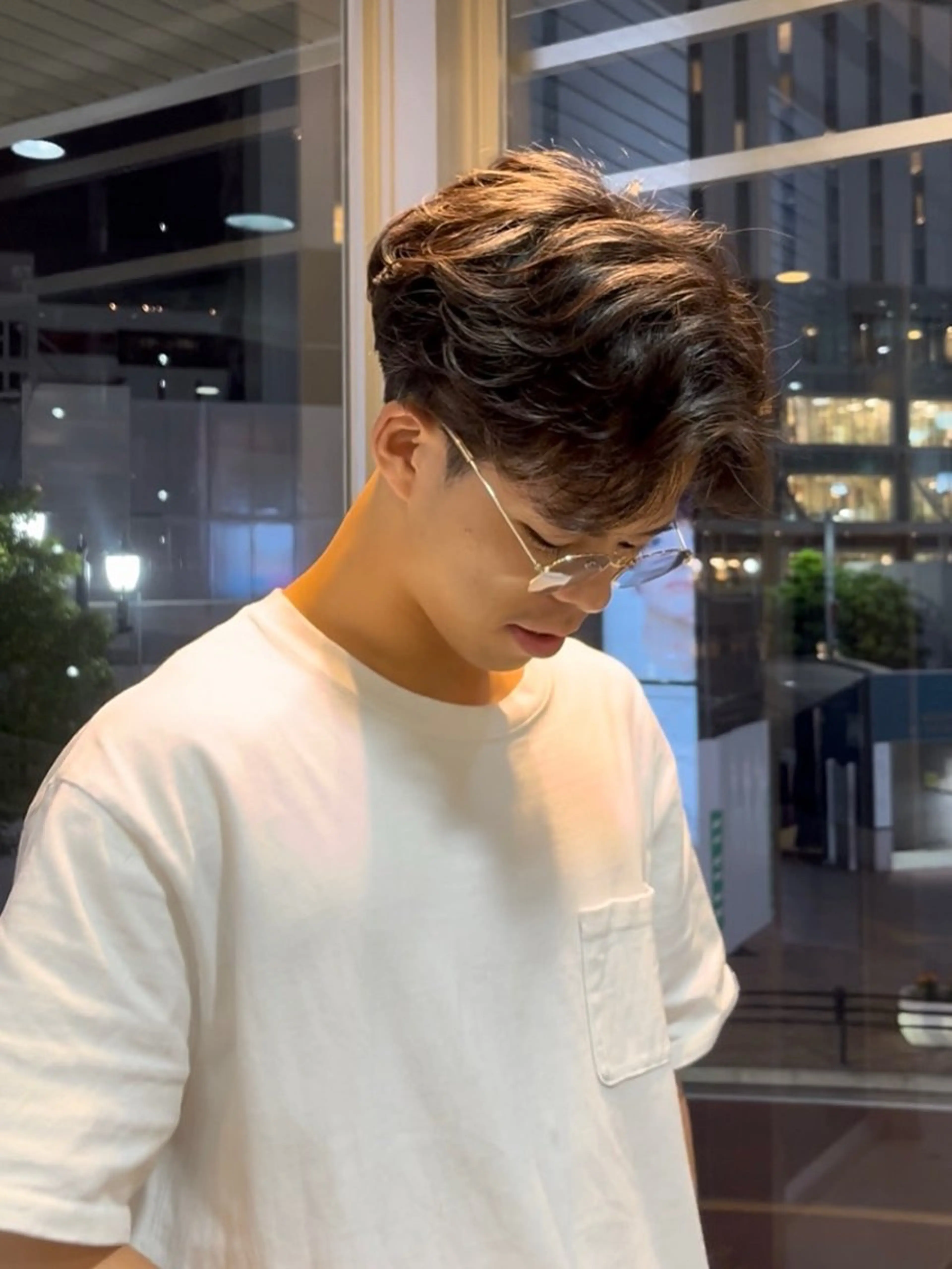 メンズ メンズパーマ 山本 梨華のヘアスタイル