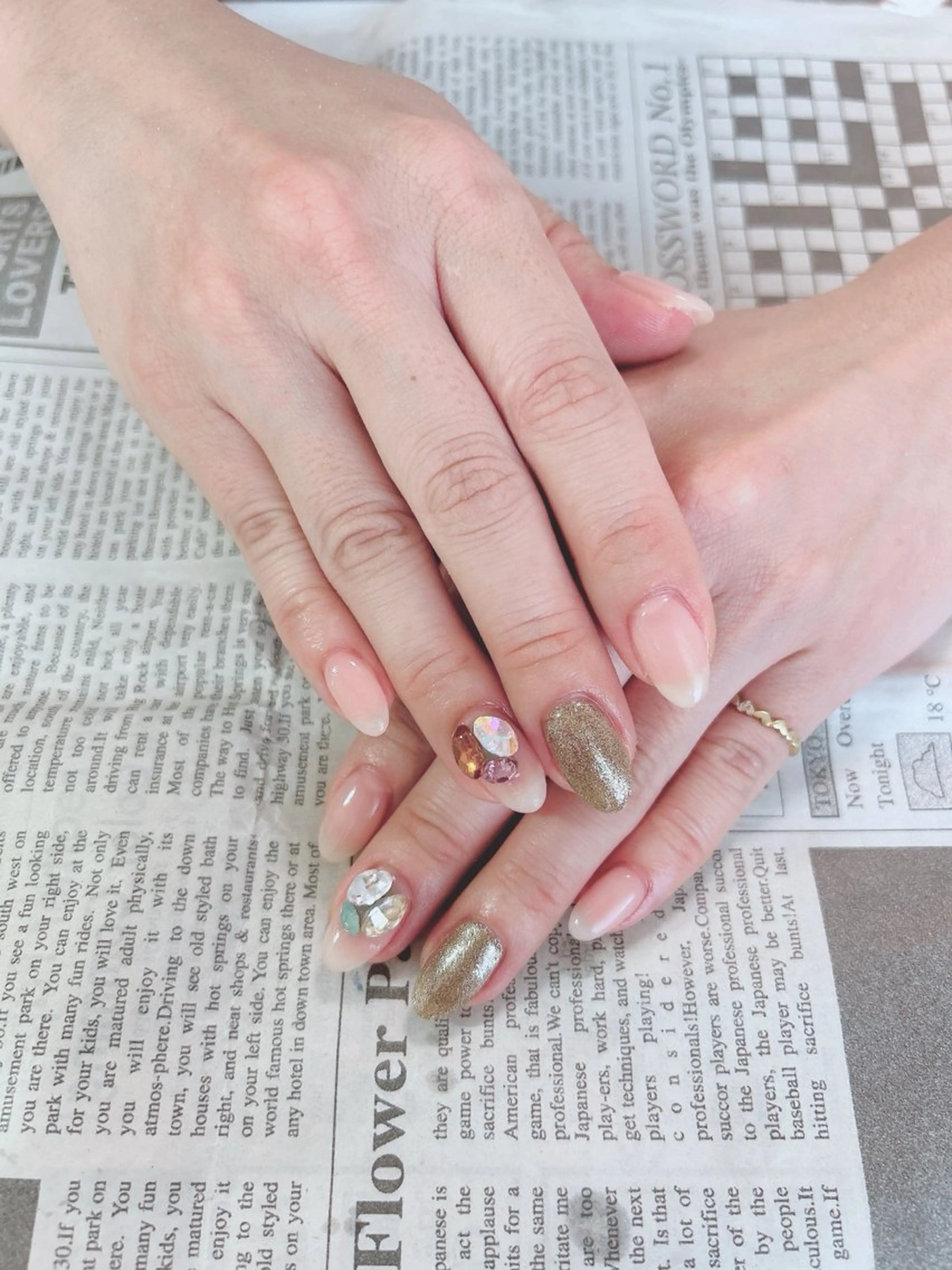 ネイル ハンドネイル ハンドケア 森山 舞のネイルデザイン