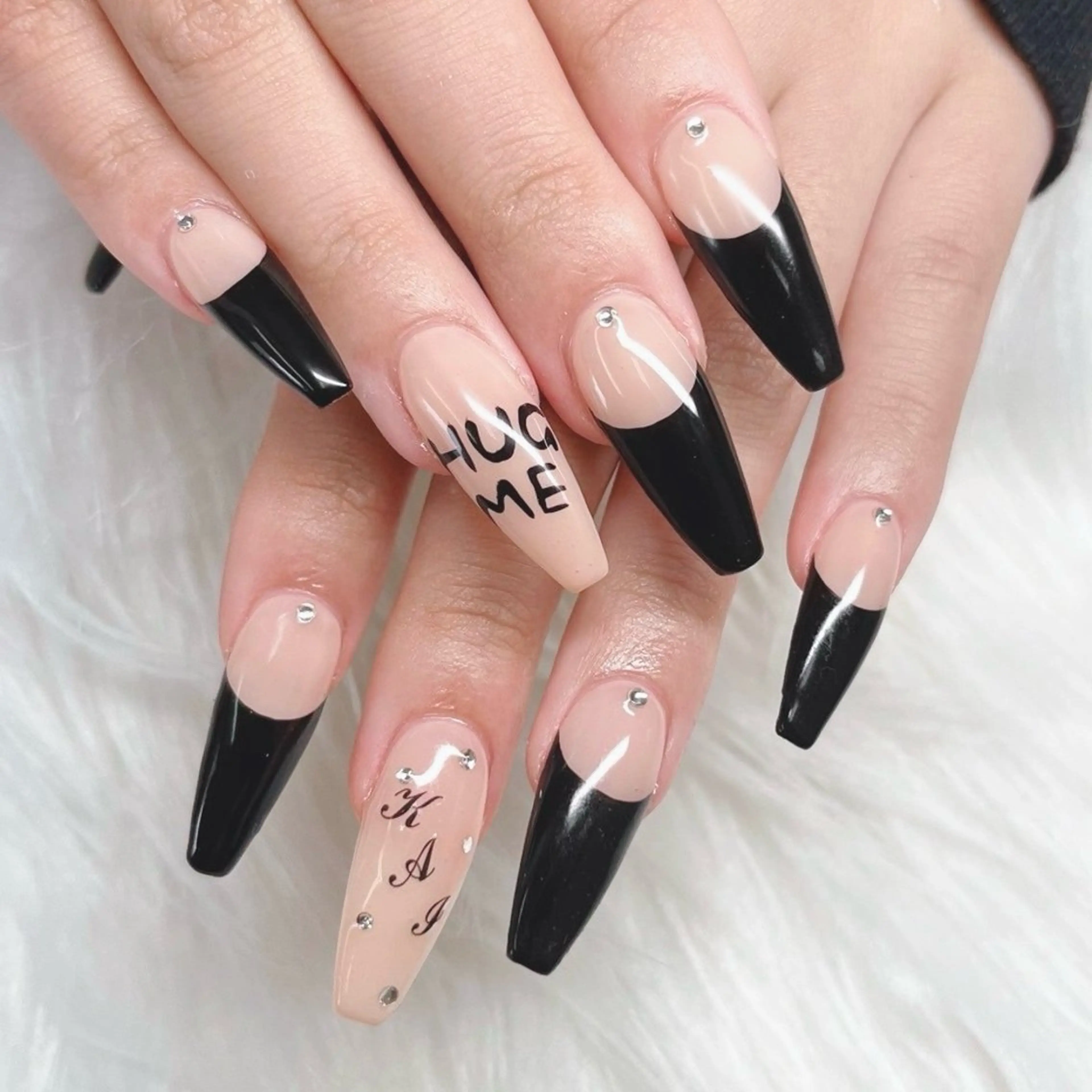 ネイル アートネイル 長さ出し フレンチネイル スカルプネイル シンプルネイル ハンドネイル Nail lieNのネイルデザイン