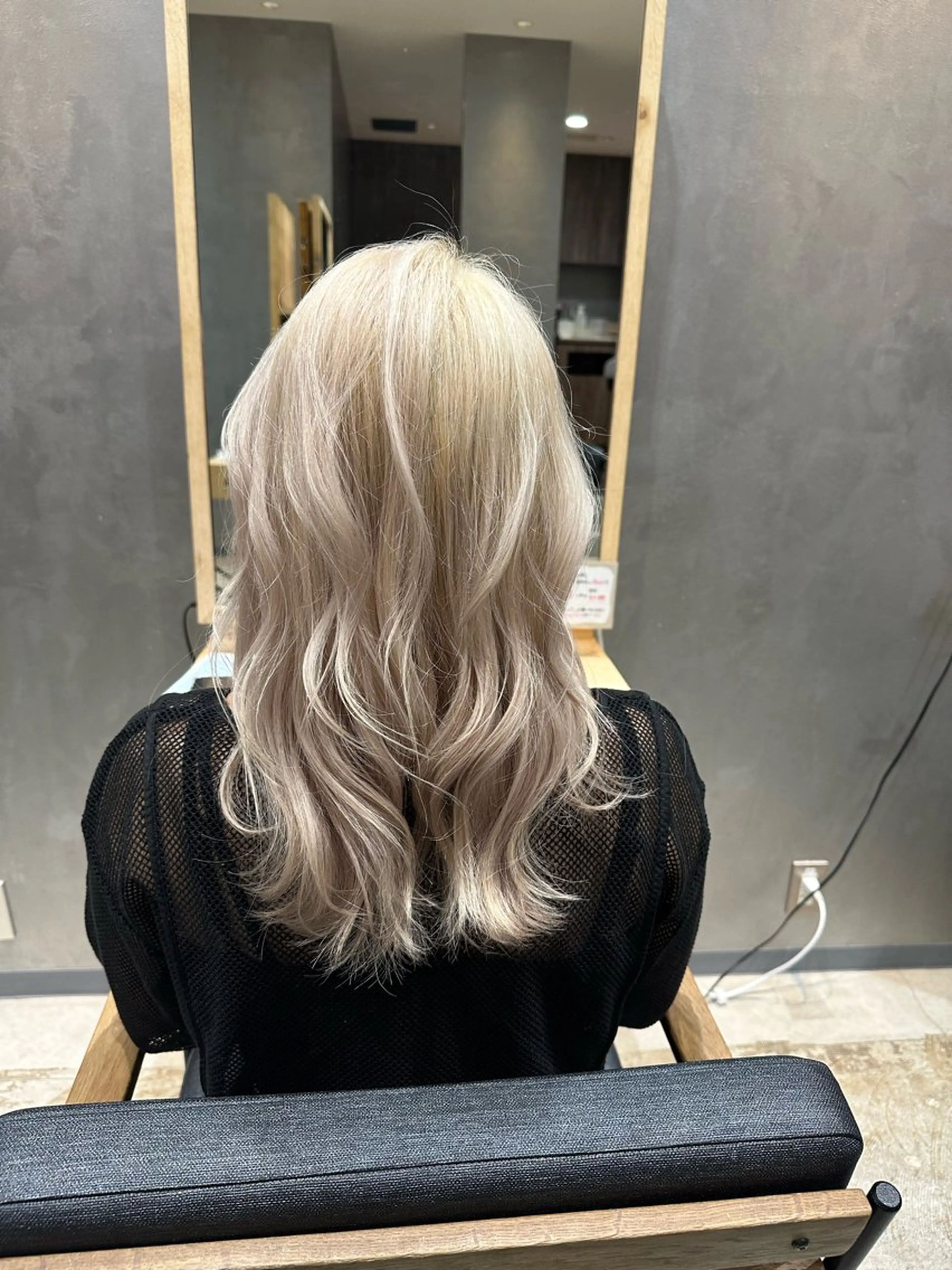 セミロング 上村 颯のヘアスタイル