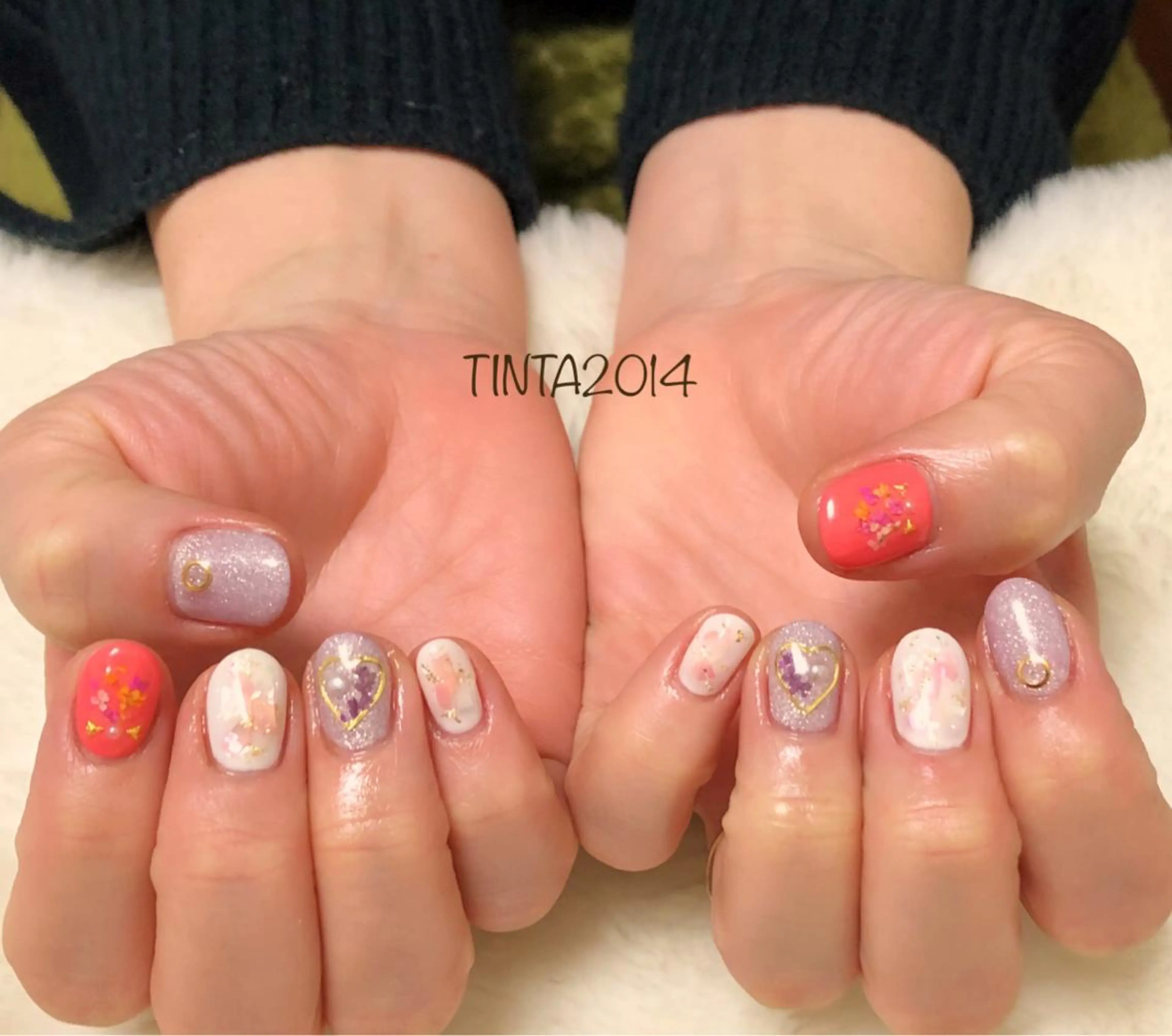 ネイル 春ネイル 馬場 典子のネイルデザイン