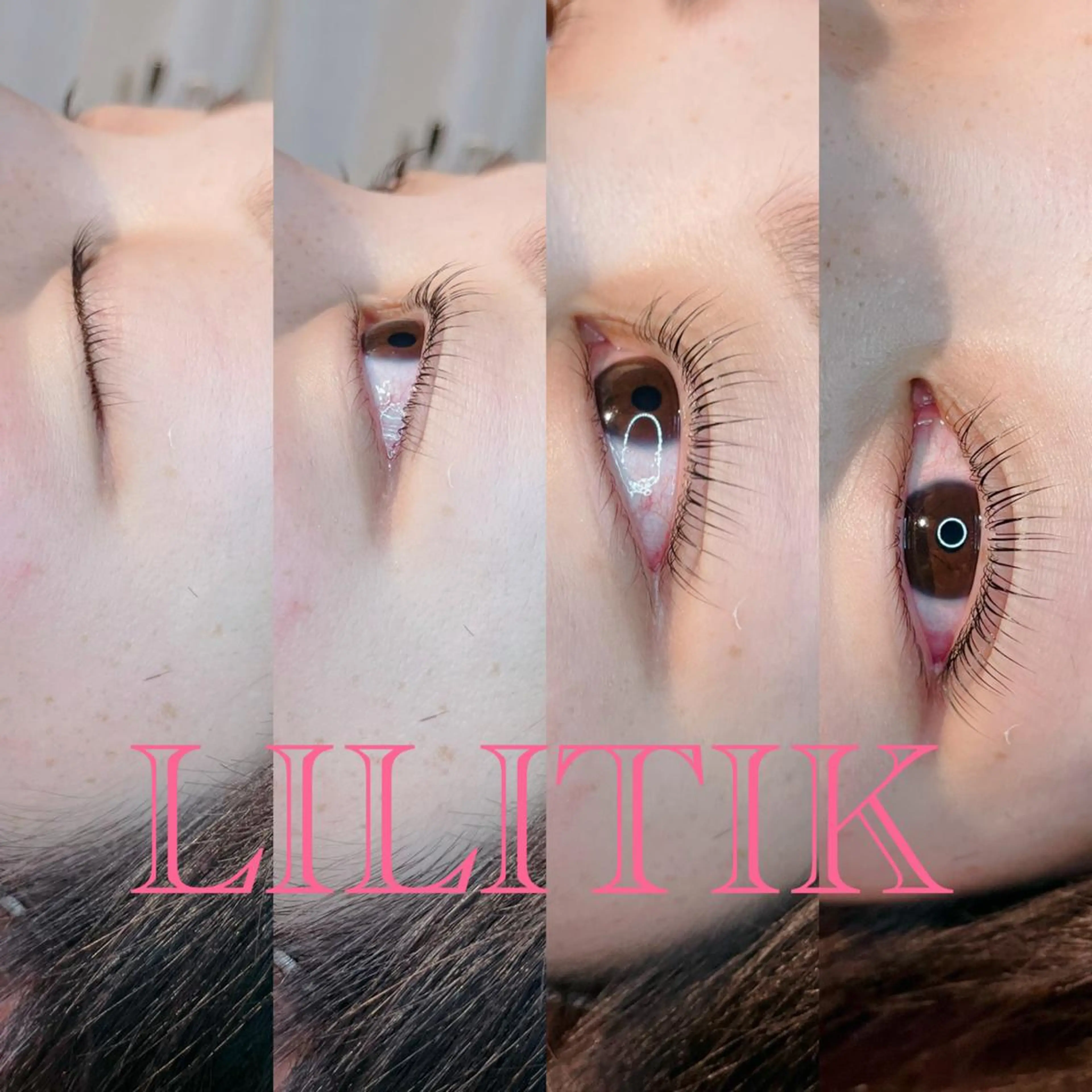 パーマ マツエク・マツパ 韓国idolまつ毛 ꪔ̤̮LILITIKのマツエク・マツパデザイン