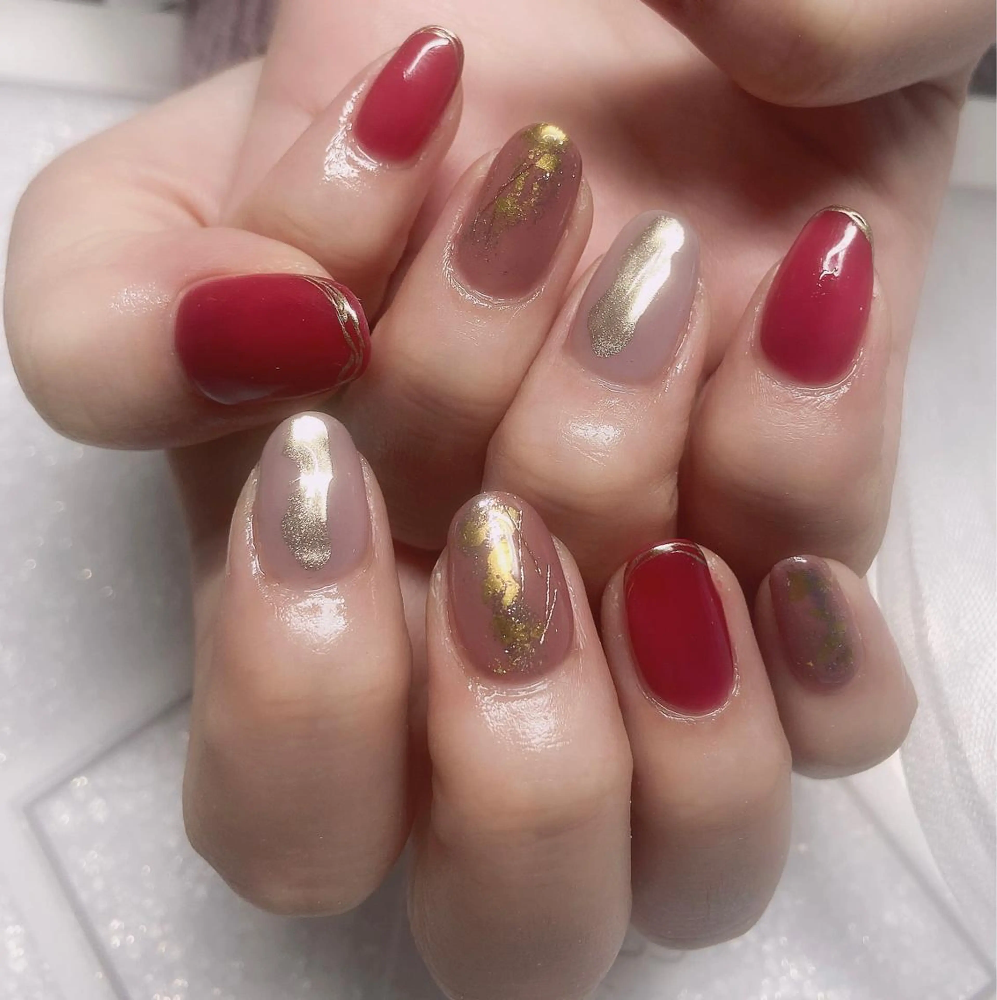 ネイル ピンク ハンドネイル COCO ネイルのネイルデザイン