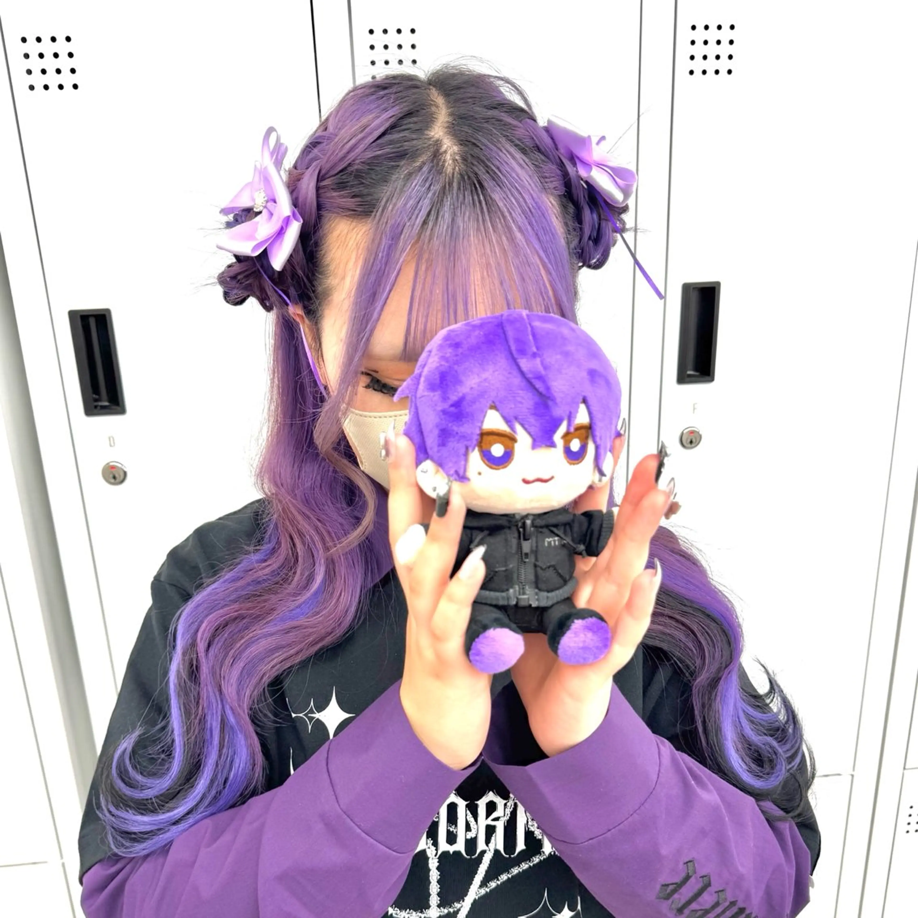 ロング ヘアアレンジ ヘアセット ヘアメ🎀推しカラー 🥣横浜/しほ🧸のヘアスタイル