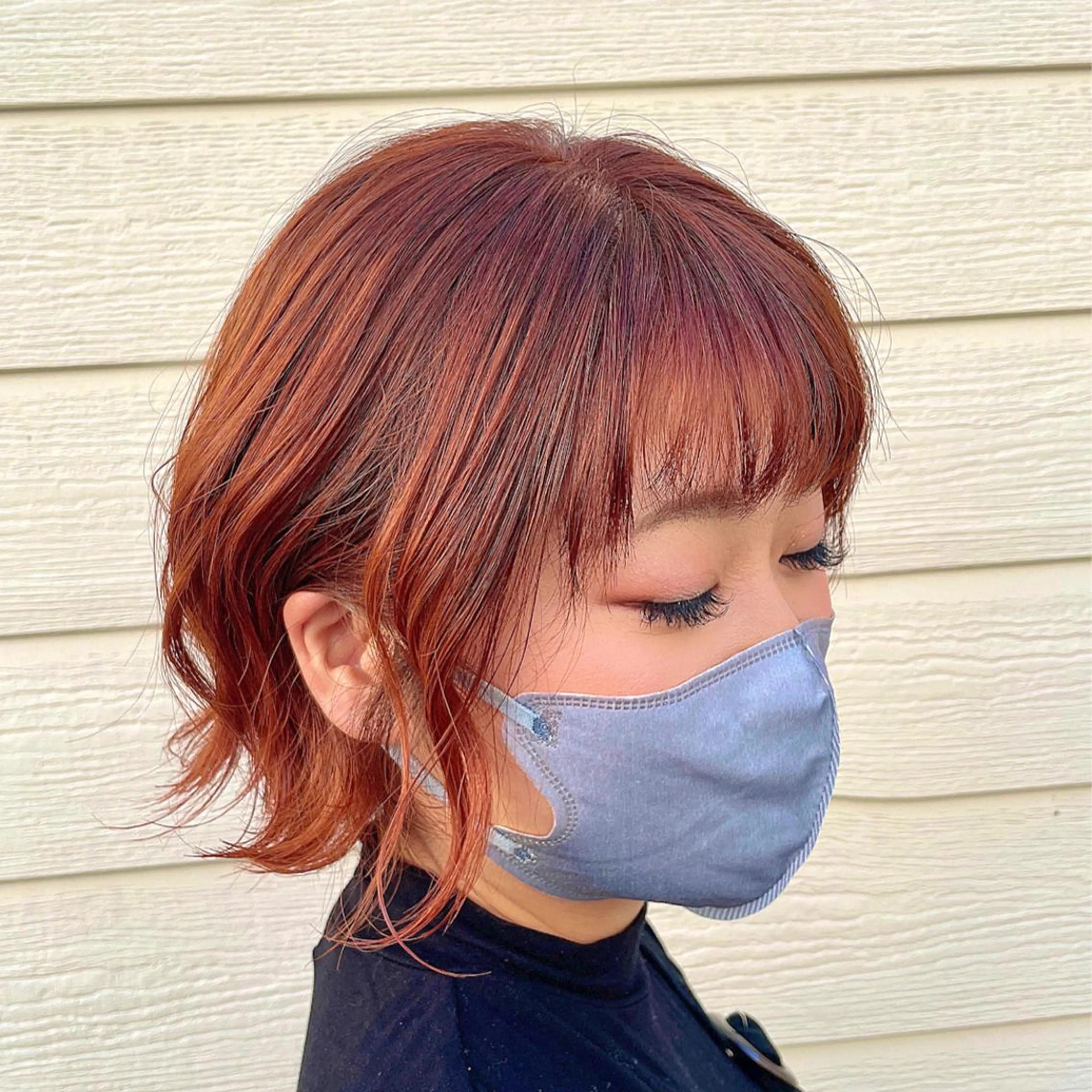 ショート カラー ブリーチ ブリーチなしカラー ✨髪質改善🎨 杉本賢人のヘアスタイル