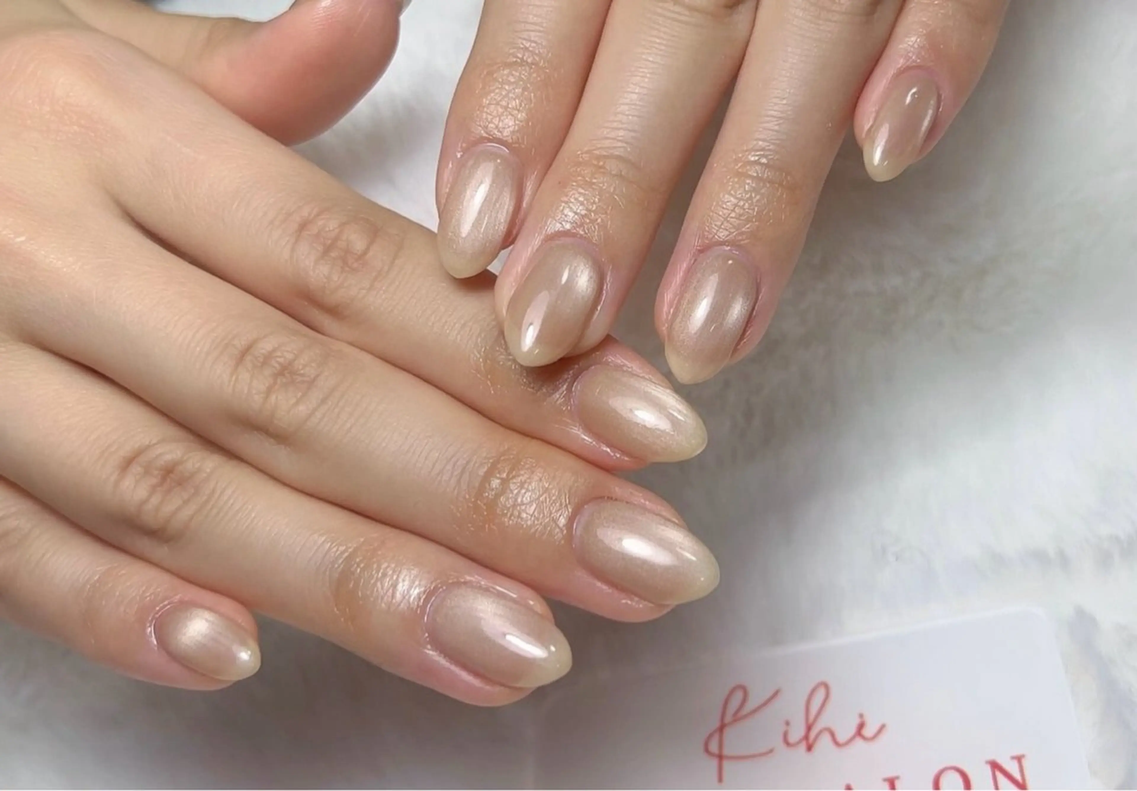 ネイル アートネイル フレンチネイル ジェルネイル グラデーション 韓国ネイル Nail Salon kihi大塚店のネイルデザイン