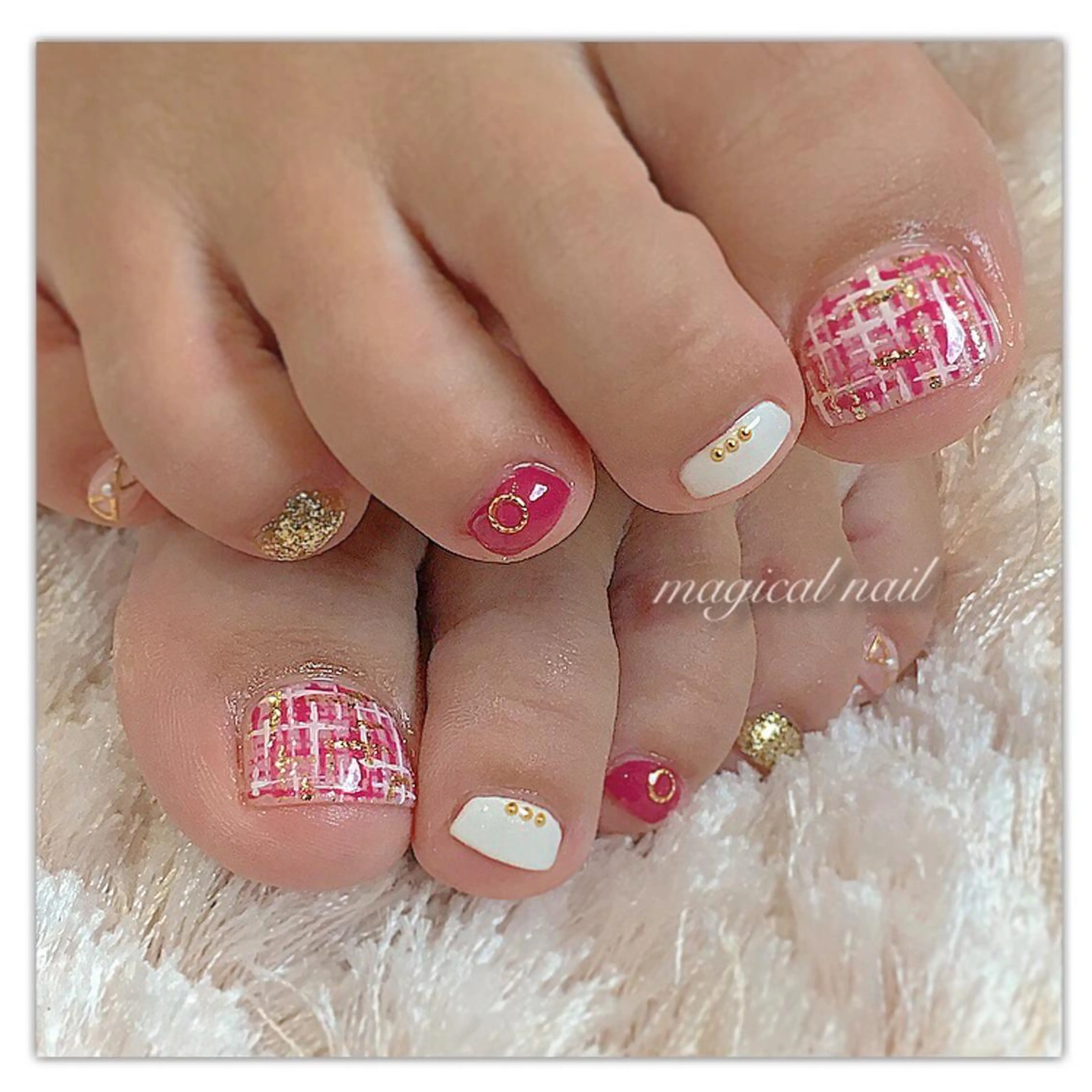 ネイル フットネイル magical nailのネイルデザイン