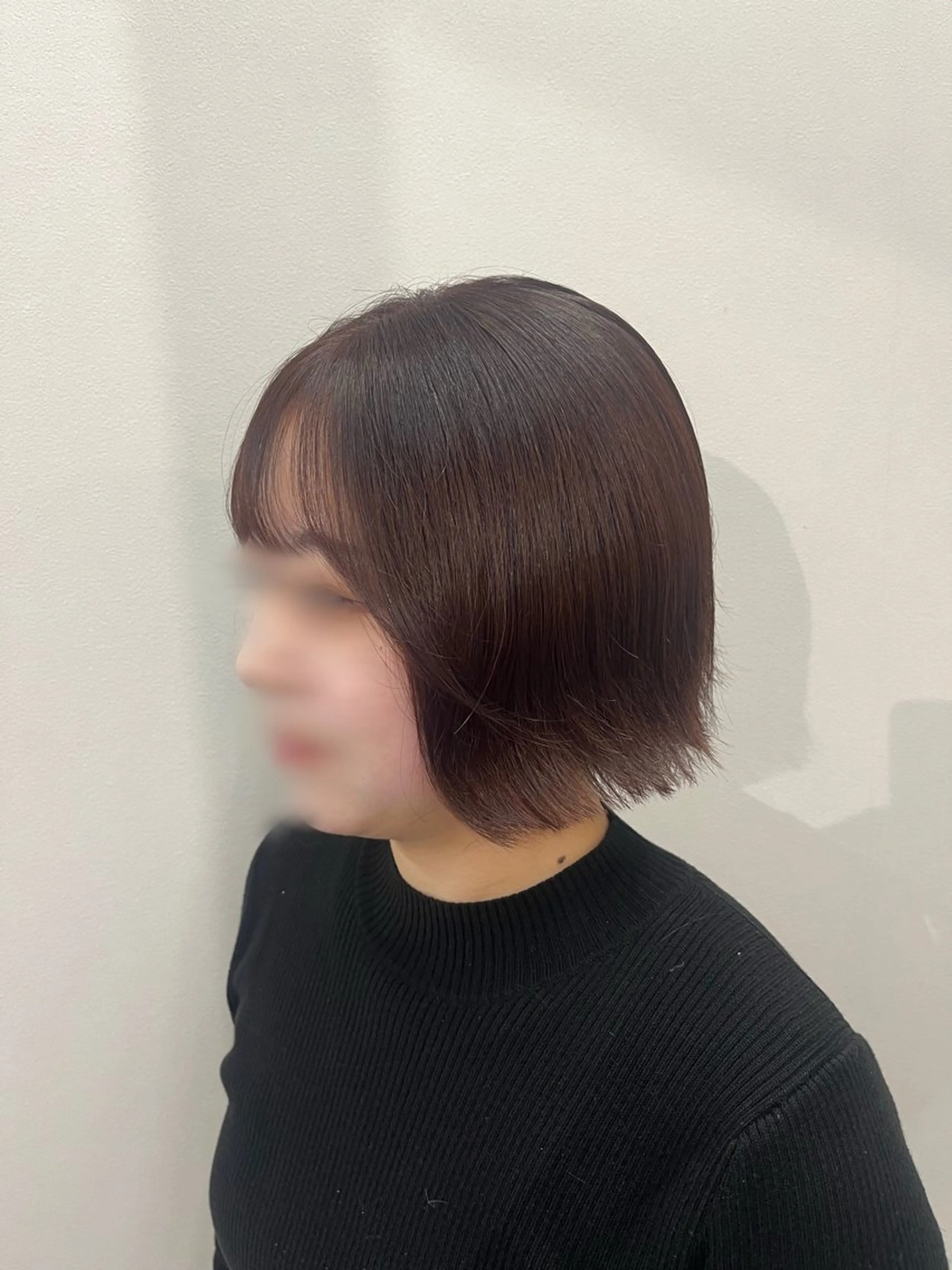 ミディアム 骨格/顔型/診断/ 伏見/伊藤桃花のヘアスタイル