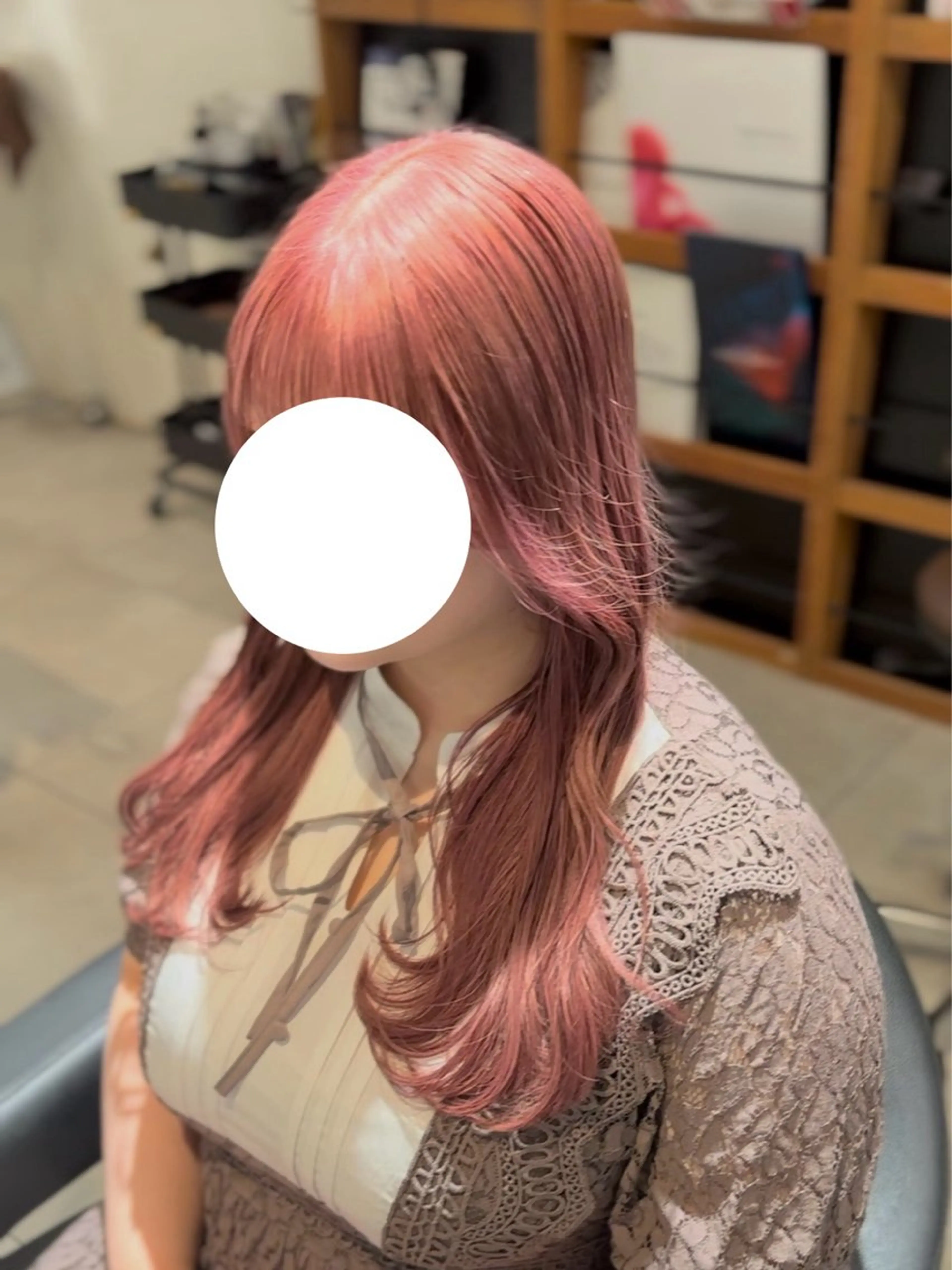 ロング カラー カット ヘアカラー トリートメント ヘッドスパ 【tocca茨木】 MOMOKAのヘアスタイル