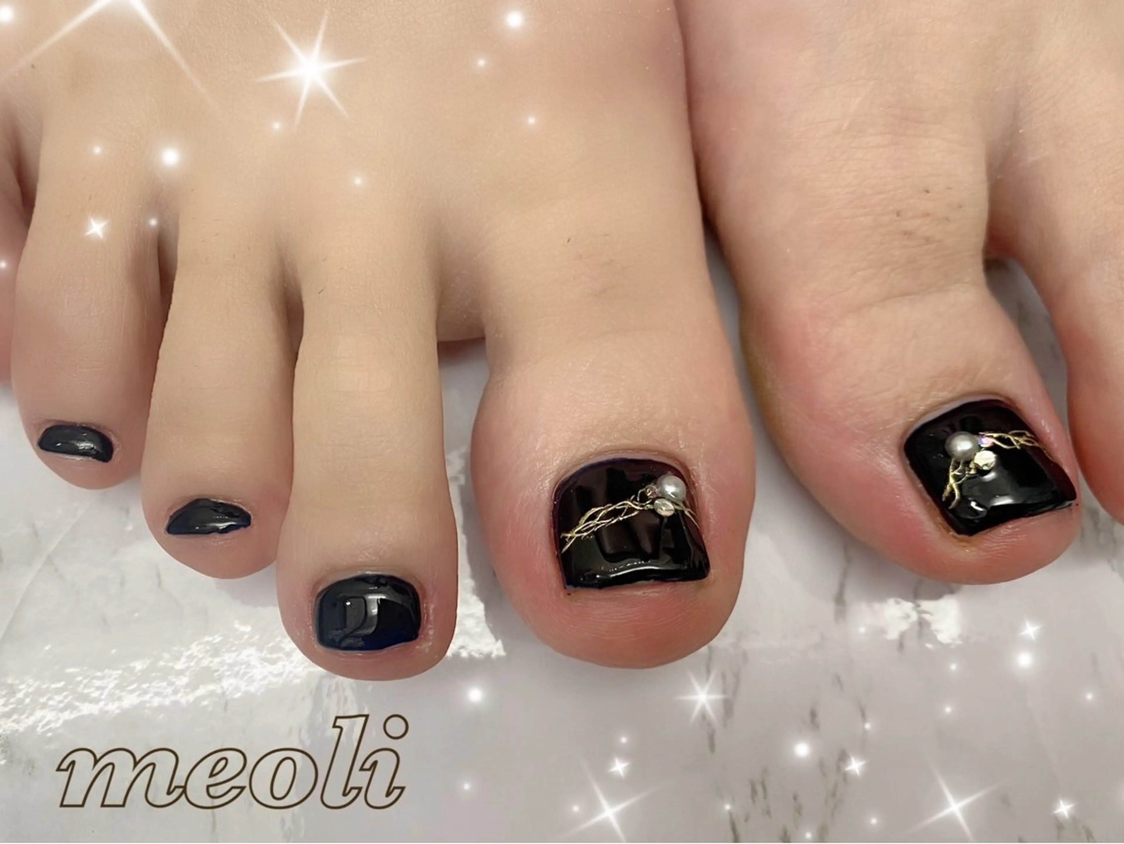 ネイル フットネイル nail salon meoli メグのネイルデザイン