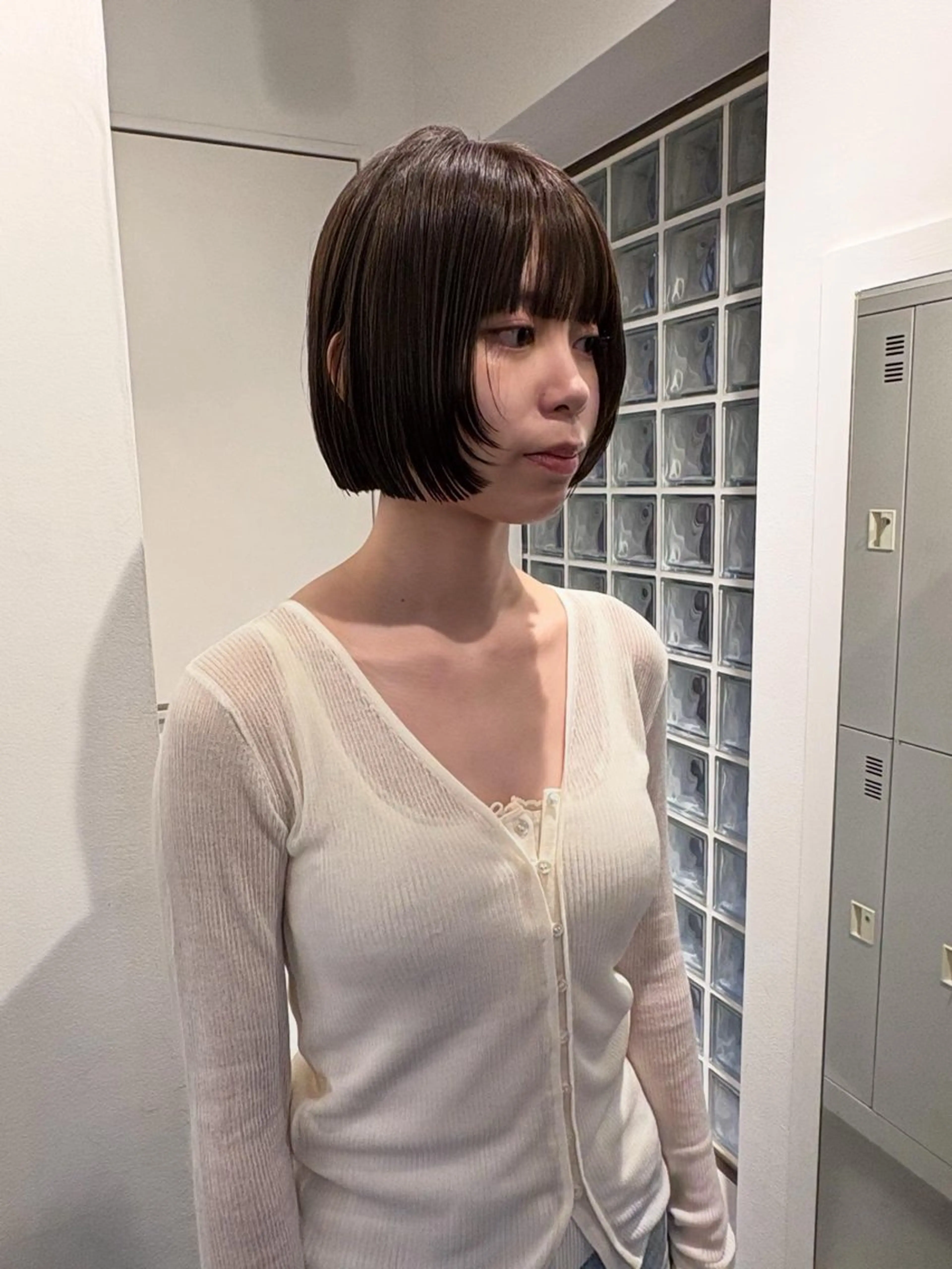 ショート カラー カット ヘアカラー ボブ/似合わせカット /ニュアンスカラーのヘアスタイル